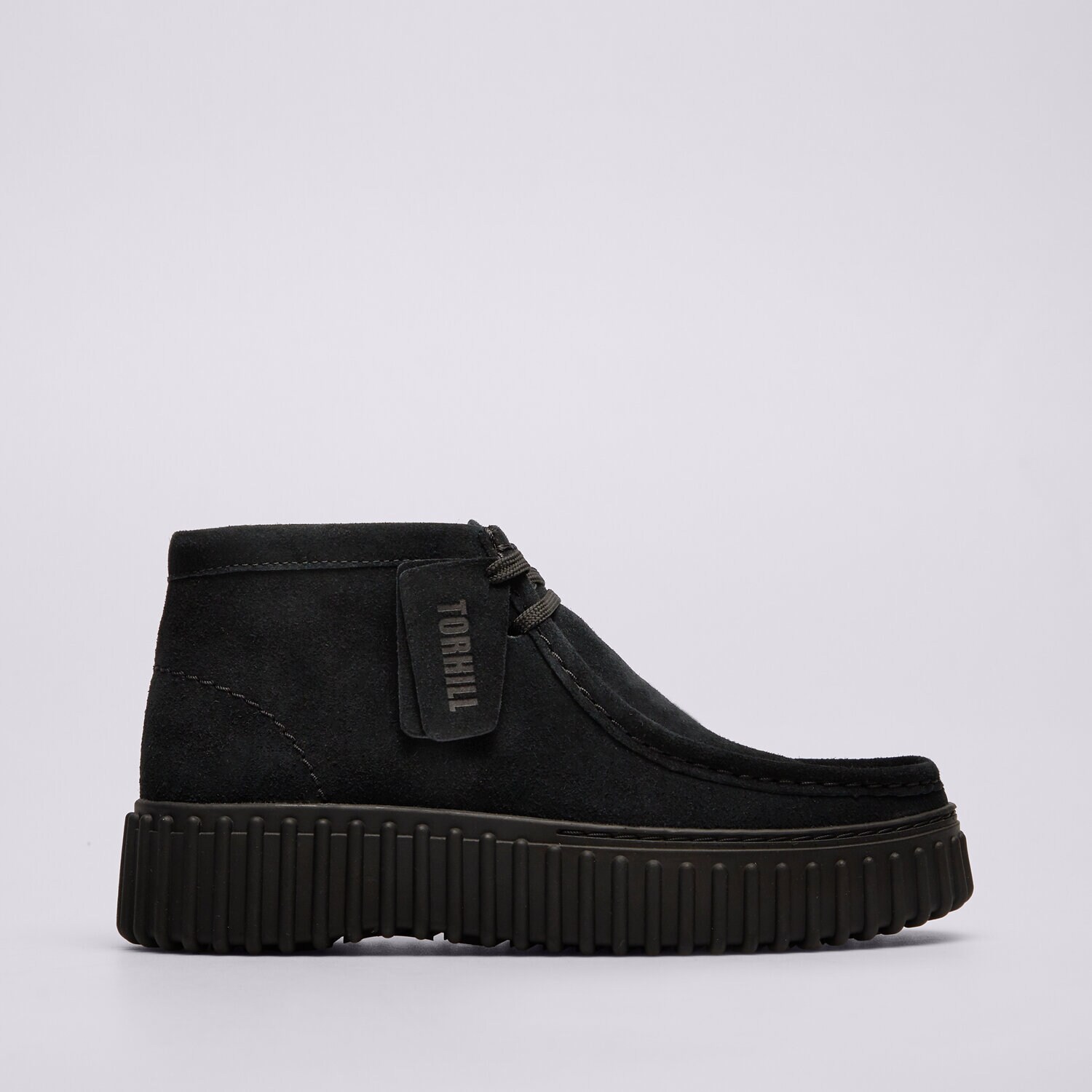 Buty casual damskie CLARKS TORHILL MOSS 26179360 CZARNY