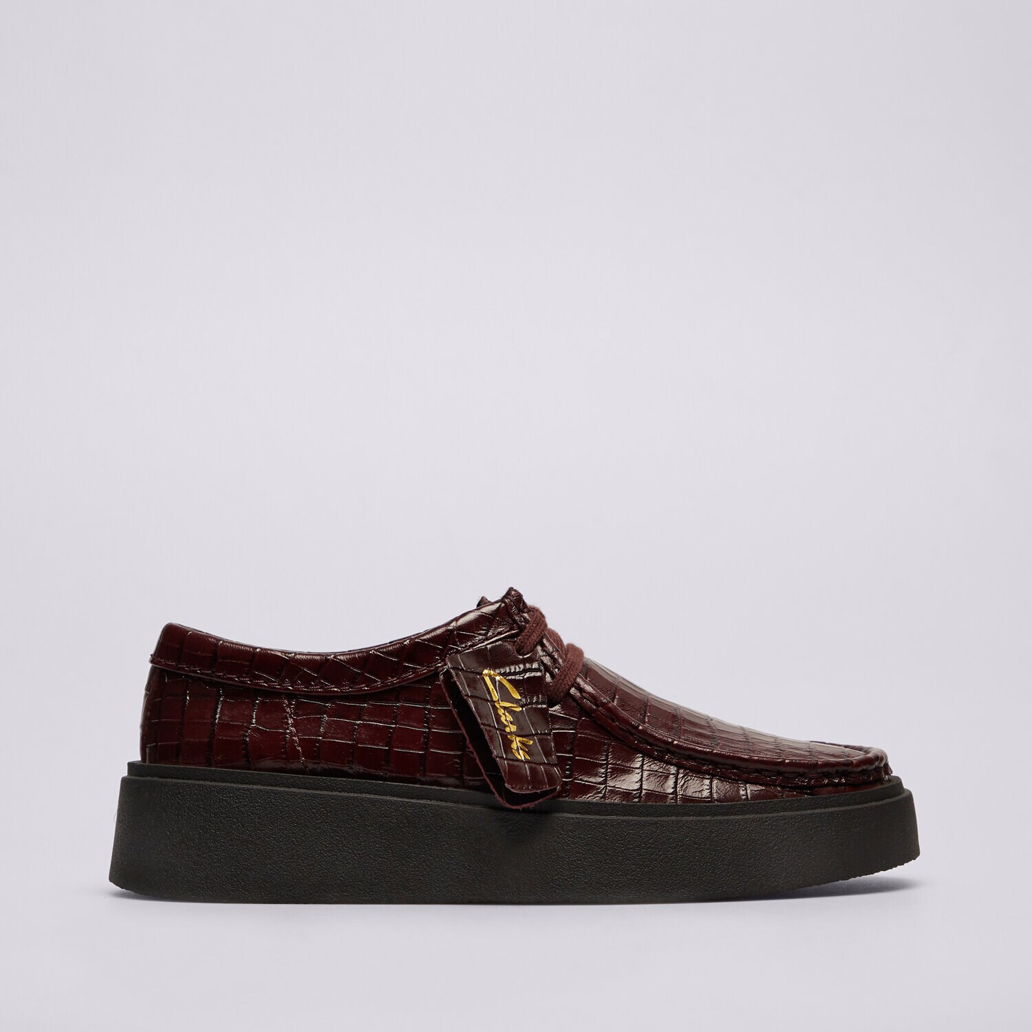 Buty casual damskie CLARKS TORVIEW W 26328105 BORDOWY