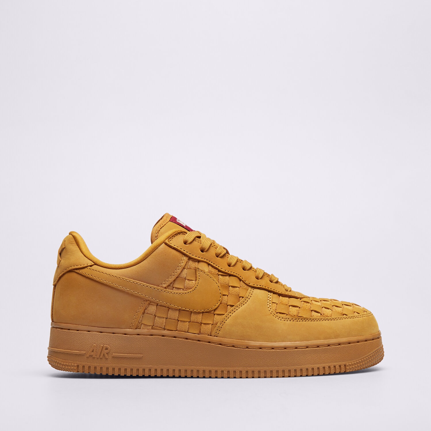 Buty sneakersy męskie NIKE AIR FORCE 1 LOW RETRO  IM5755-700 BRĄZOWY