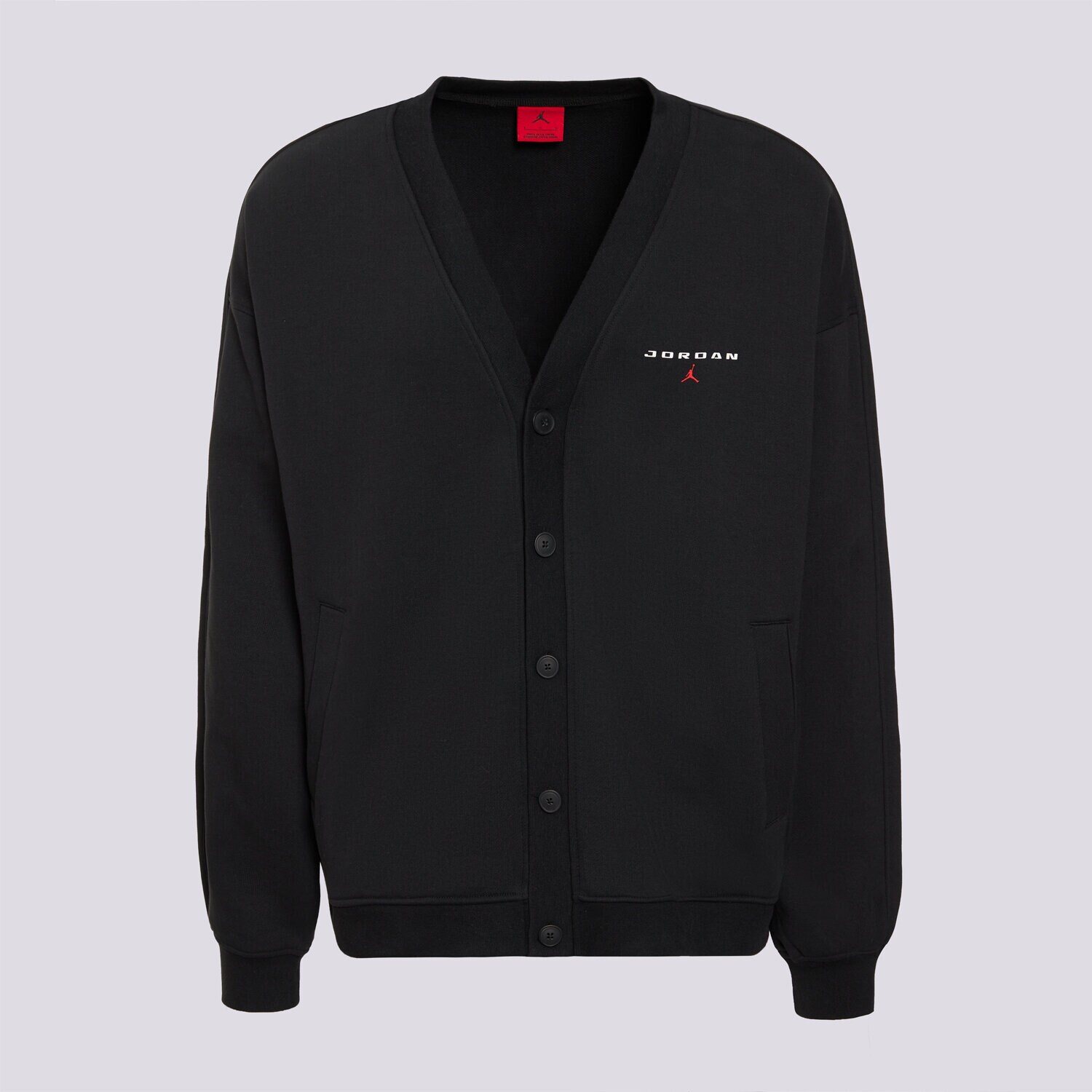 Bluza męska JORDAN BLUZA ROZPINANA M J FLT FLC CARDIGAN LB IW6370-010 CZARNY