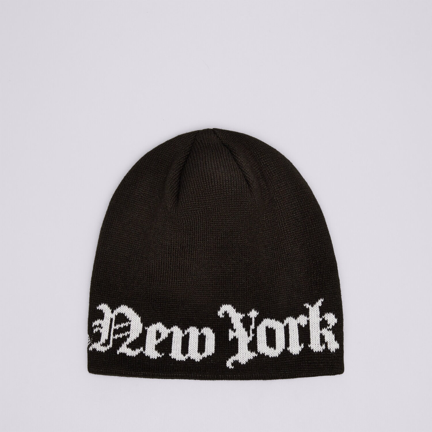 Czapka zimowa męska NEW ERA CZAPKA WORDMARK KNIT SKULLY NYY NEW YORK YANKEES 60915959 CZARNY