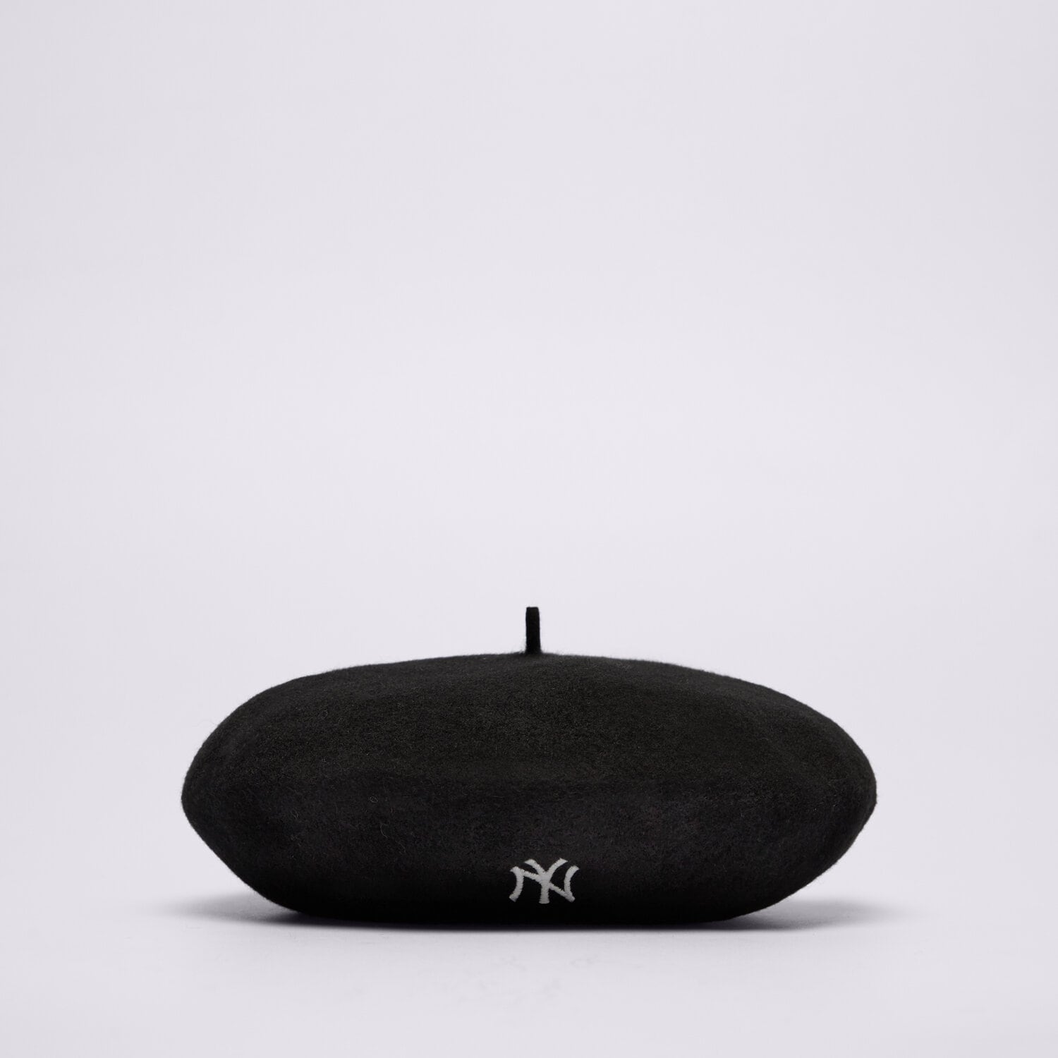 Czapka z daszkiem damska NEW ERA KASZKIET WOOL SCRIPT BERET NYY NEW YORK YANKEES 60915736 CZARNY