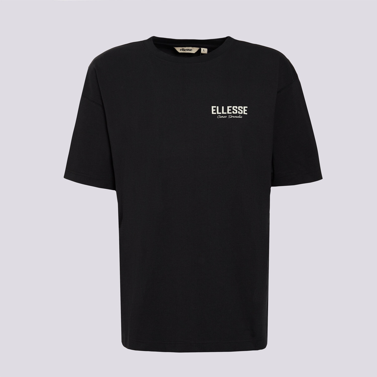Koszulka, t-shirt sportowy męski ELLESSE T-SHIRT DOLCE VITA TEE SHD24645011 CZARNY