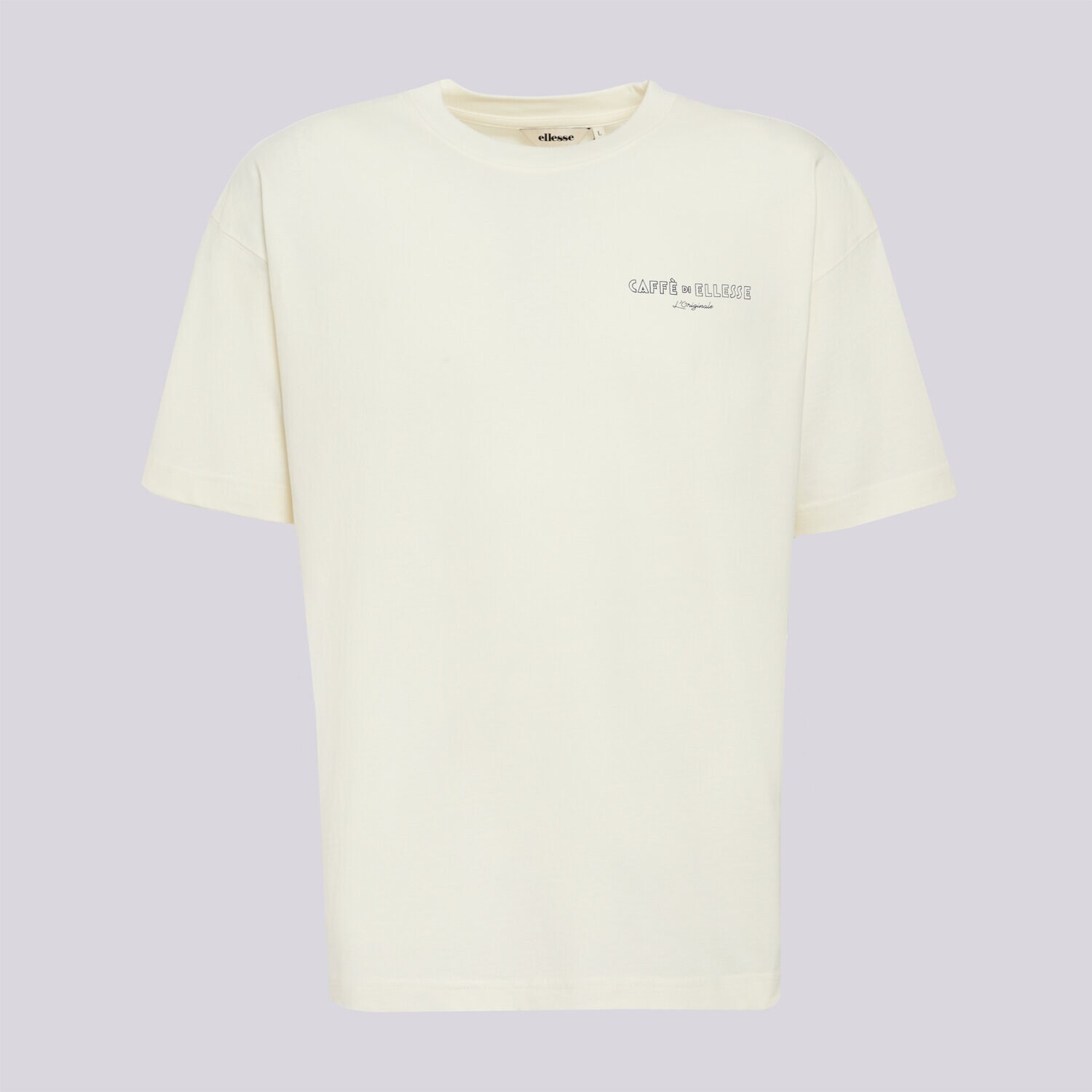 Koszulka, t-shirt sportowy męski ELLESSE T-SHIRT DECA TEE SHD24649932 BIAŁY