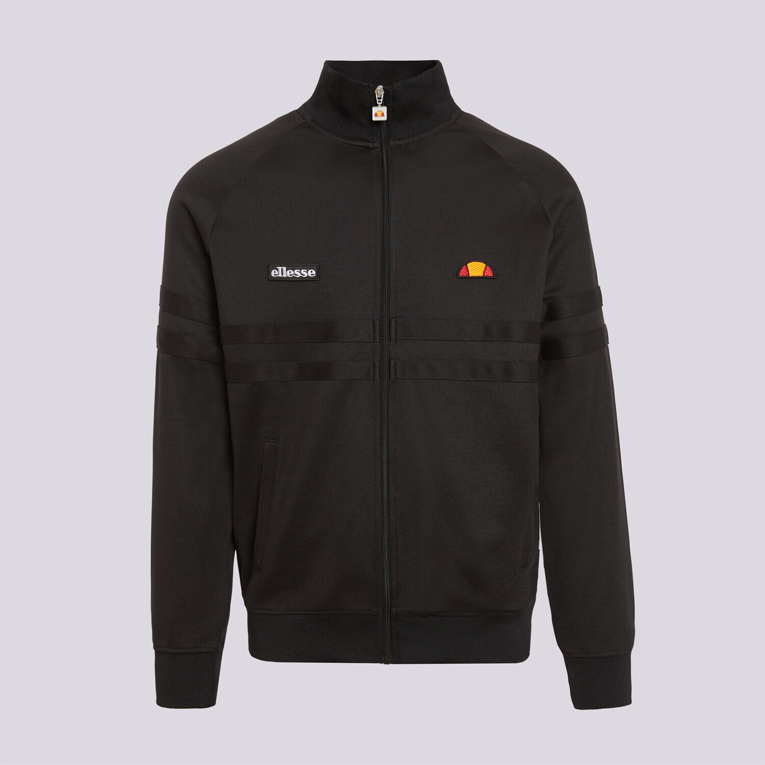 Bluza męska ELLESSE BLUZA ROZPINANA RIMINI TRACK JACKET SHB00892015 CZARNY