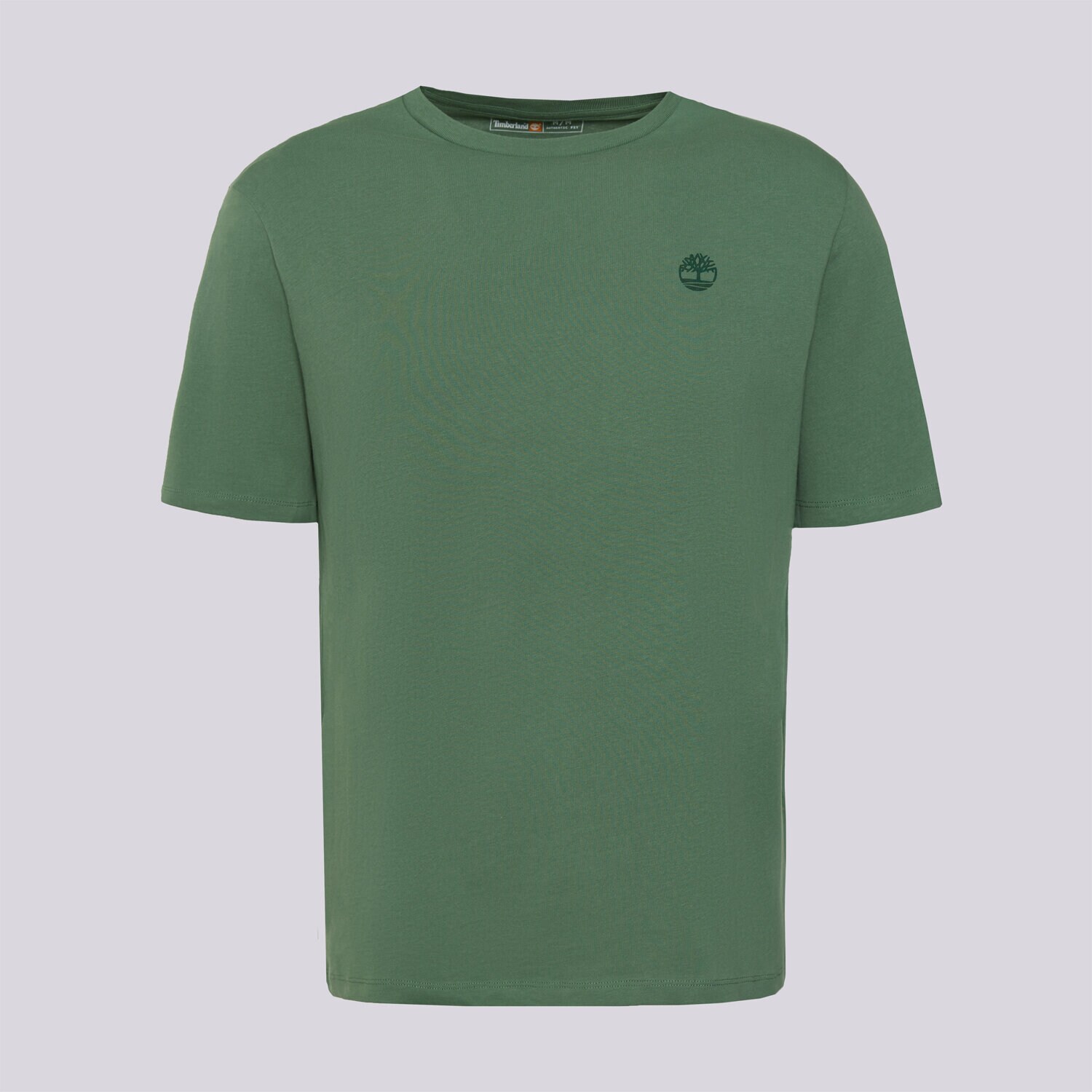 Koszulka, t-shirt sportowy męski TIMBERLAND T-SHIRT SMALL CHEST LOGO TBC0YHG1A6Z1 ZIELONY