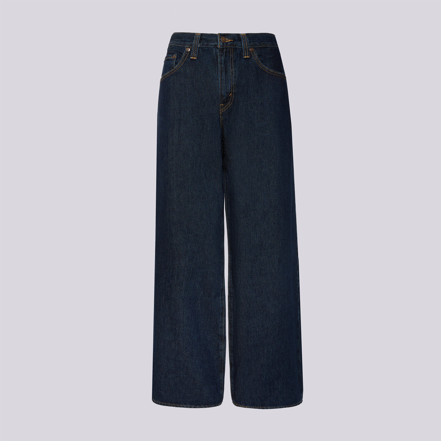 Spodnie sportowe damskie LEVI'S SPODNIE MIDDY BALLOON 0083L-0003 GRANATOWY