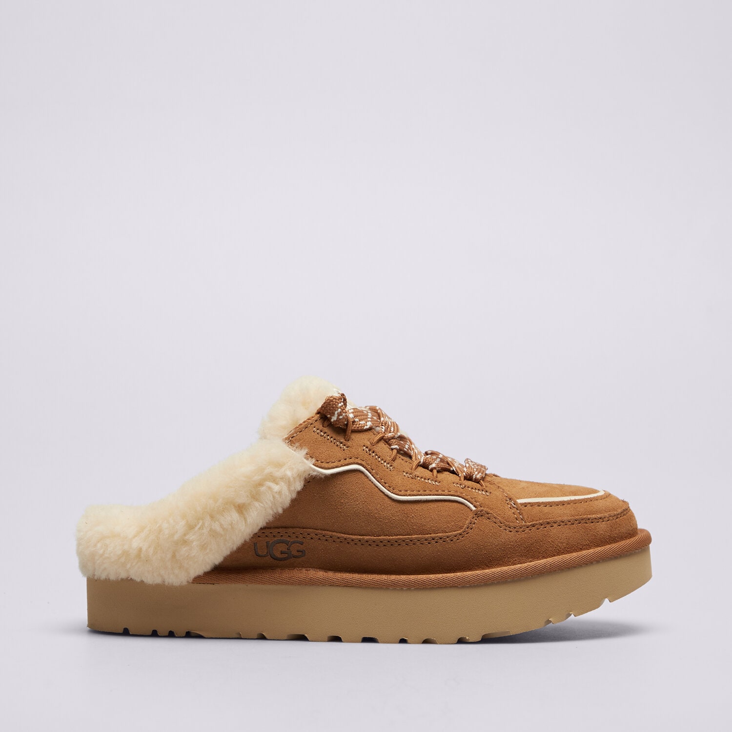 UGG LOWMEL MULE 1180313-CHE BRĄZOWY