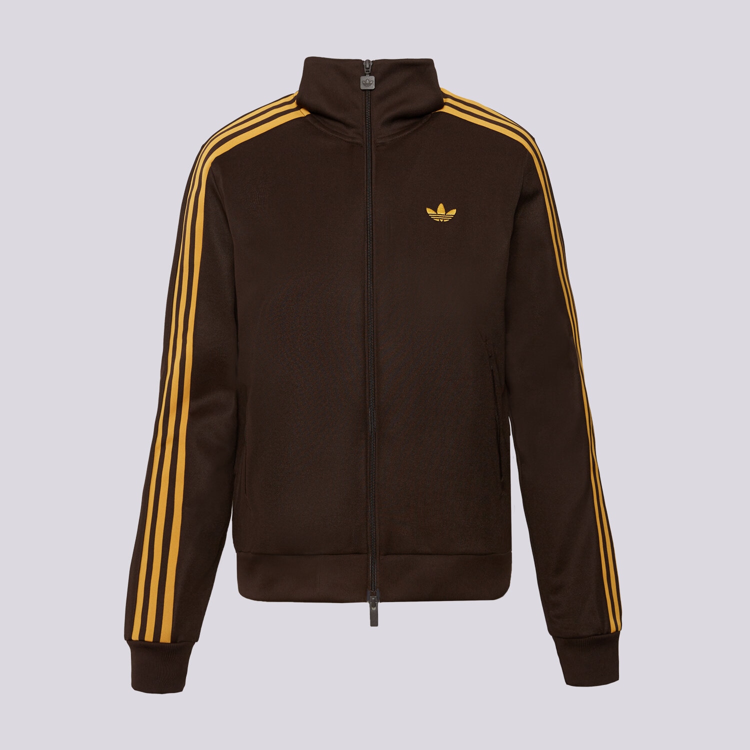 Bluza damska ADIDAS BLUZA ROZPINANA CLASSIC TT KV9561 BRĄZOWY
