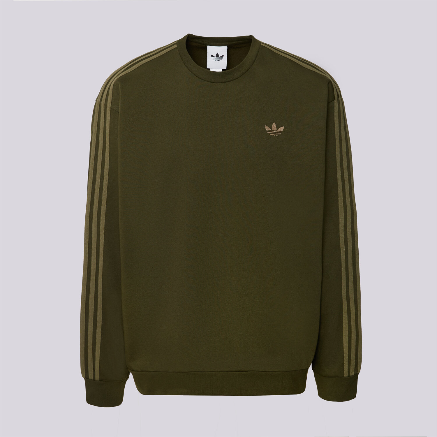 Bluza męska ADIDAS BLUZA 3S CREW KS7515 KHAKI