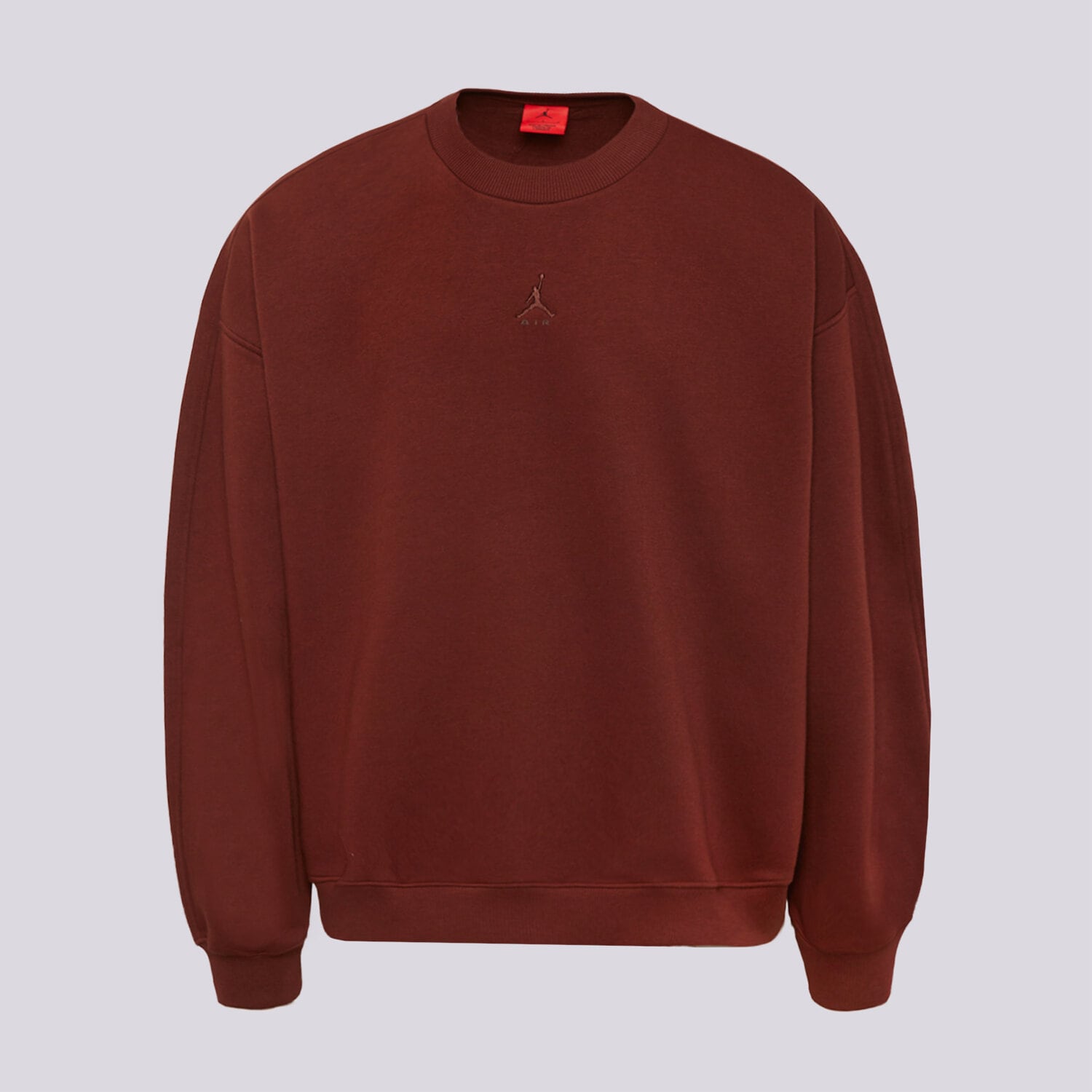 Bluza męska JORDAN BLUZA M J BRK OVZ FLC CREW BB IM8915-273 BORDOWY