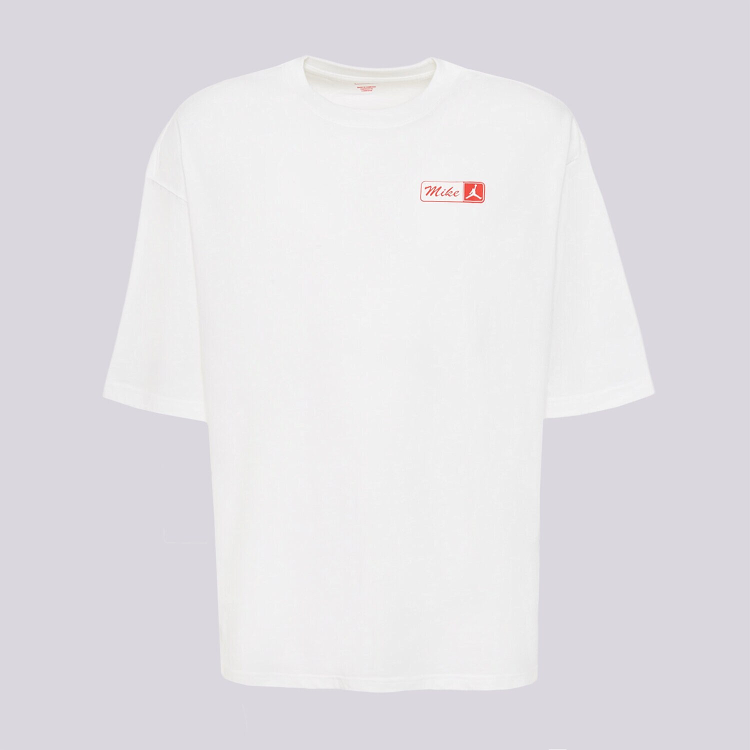 Koszulka, t-shirt sportowy męski JORDAN T-SHIRT M J BRK GARAGE 85 SS CREW IX5406-100 BIAŁY