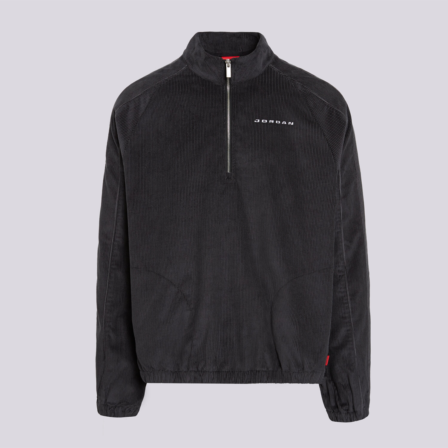 Bluza męska JORDAN BLUZA M J FLT CORD HALF ZIP IM9879-010 CZARNY