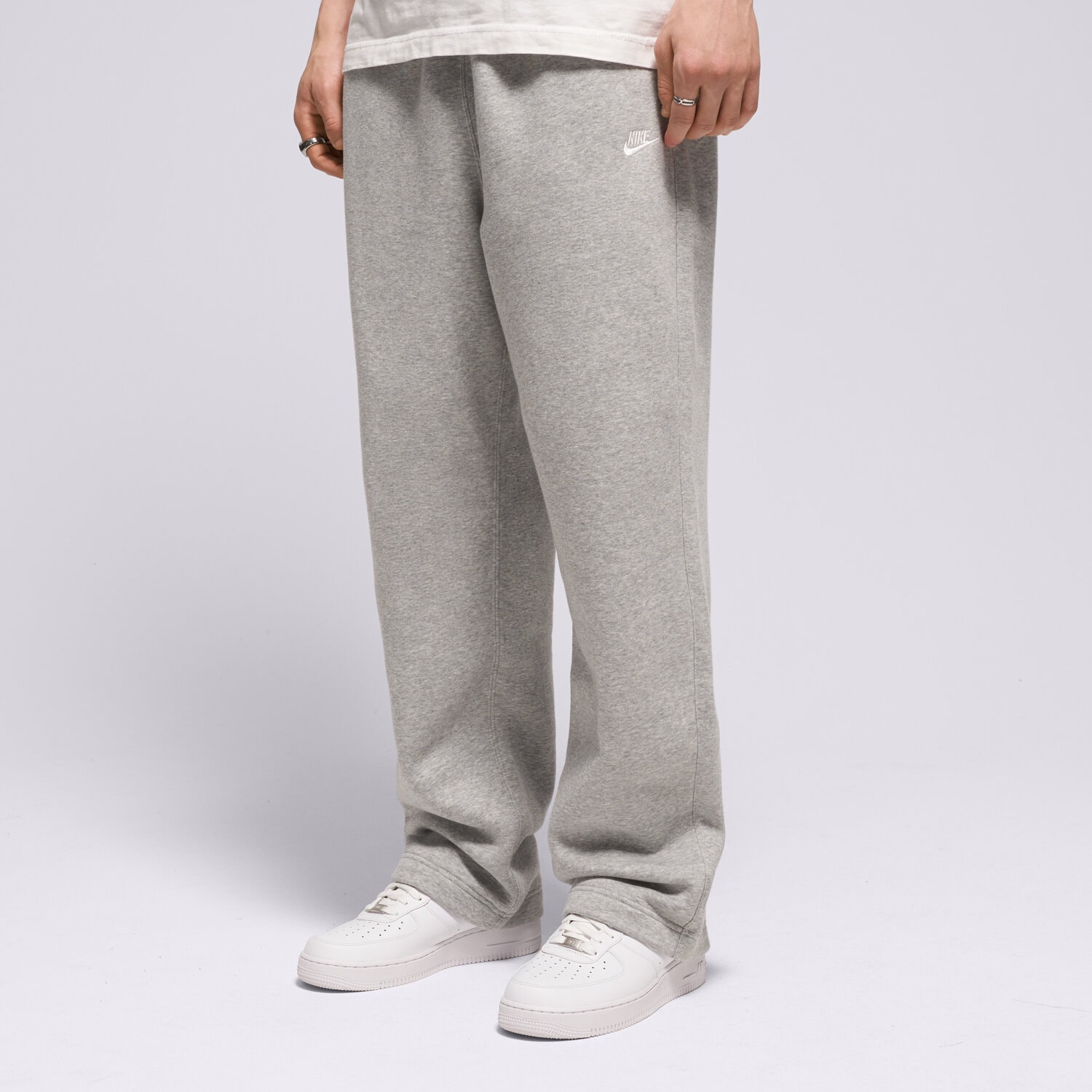 Spodnie sportowe męskie NIKE SPODNIE M NK CLUB BB OH PANT FN3730-063 SZARY