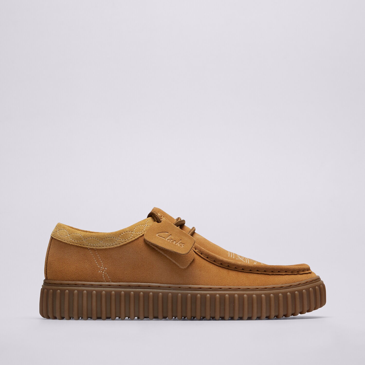Buty męskie Casual CLARKS TORHILL LO 26327293 BEŻOWY