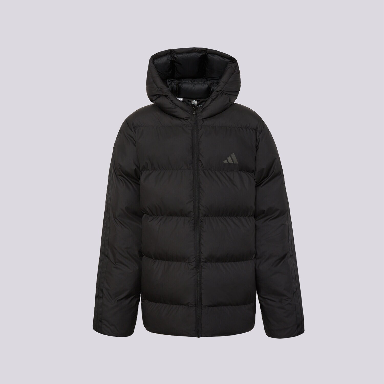 Dziecięca kurtka przejściowa (wiosenna/jesienna) ADIDAS KURTKA J SD 3S JKT KH0197 CZARNY