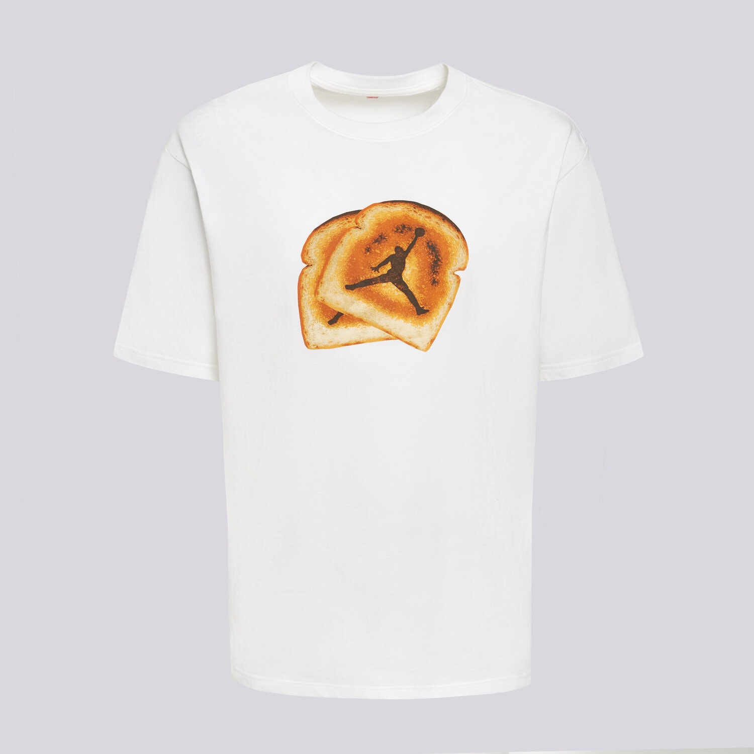 Koszulka, t-shirt sportowy męski JORDAN T-SHIRT M J BRK BRED 85 SS CREW IX5408-100 BIAŁY