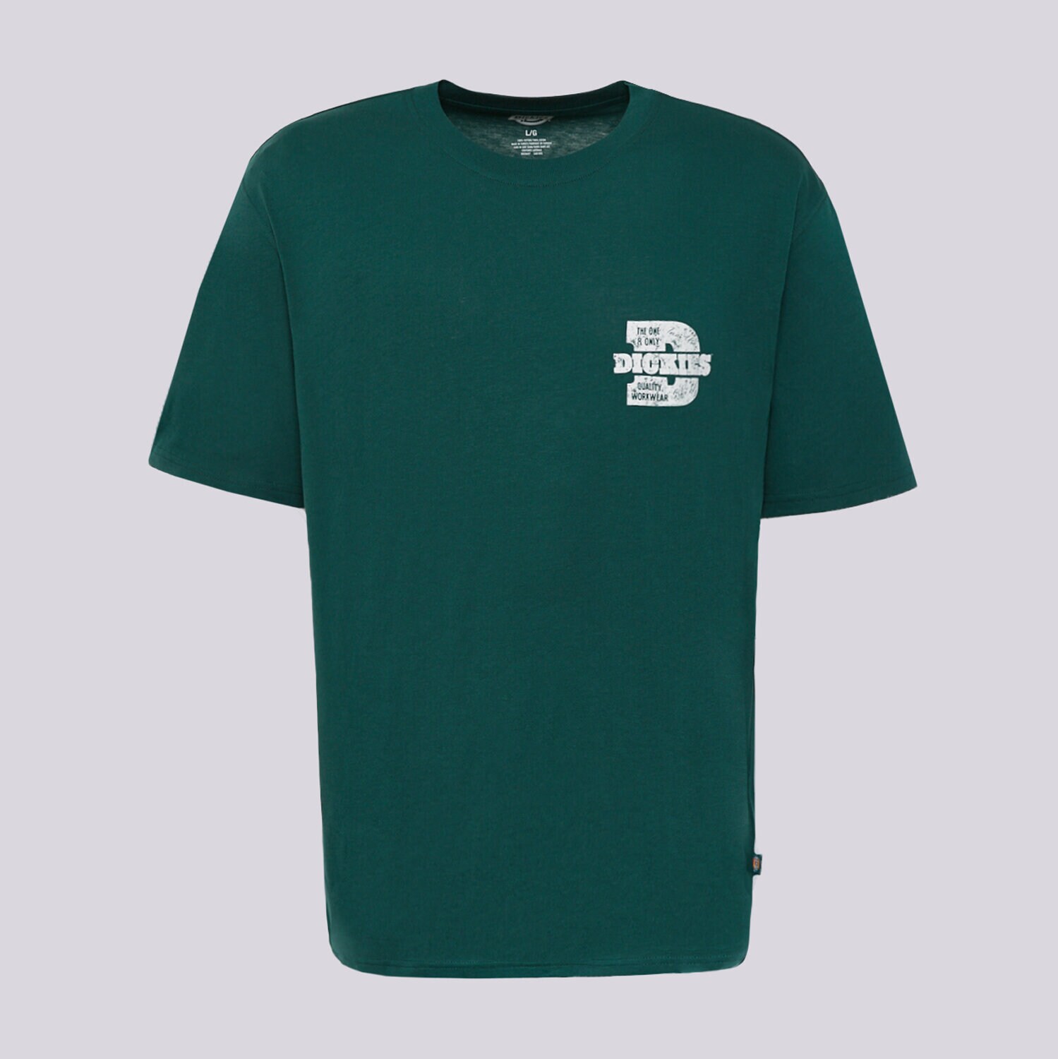 Koszulka, t-shirt sportowy męski DICKIES T-SHIRT MINDEN SS TEE DK0A8DTCB421 ZIELONY