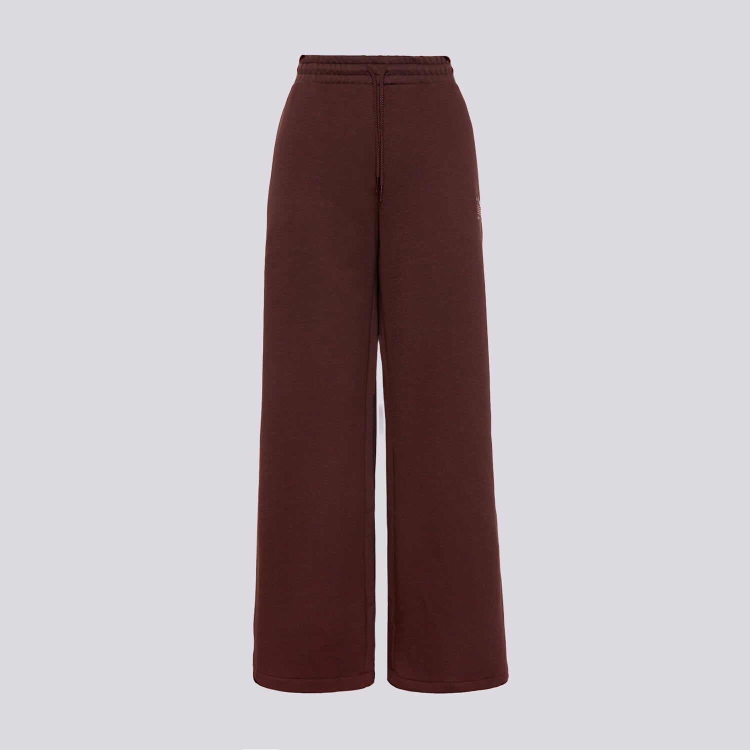 Spodnie sportowe damskie NEW BALANCE SPODNIE TRACKSIDE FLEECE PANT WB62983AYLR BORDOWY