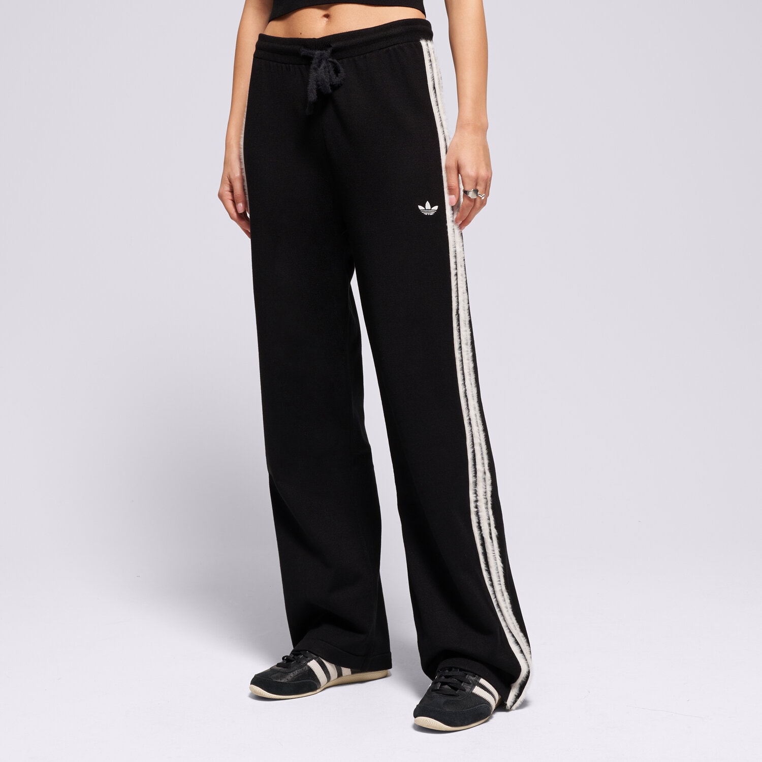 Spodnie sportowe damskie ADIDAS SPODNIE KNIT FB TP KS9363 CZARNY