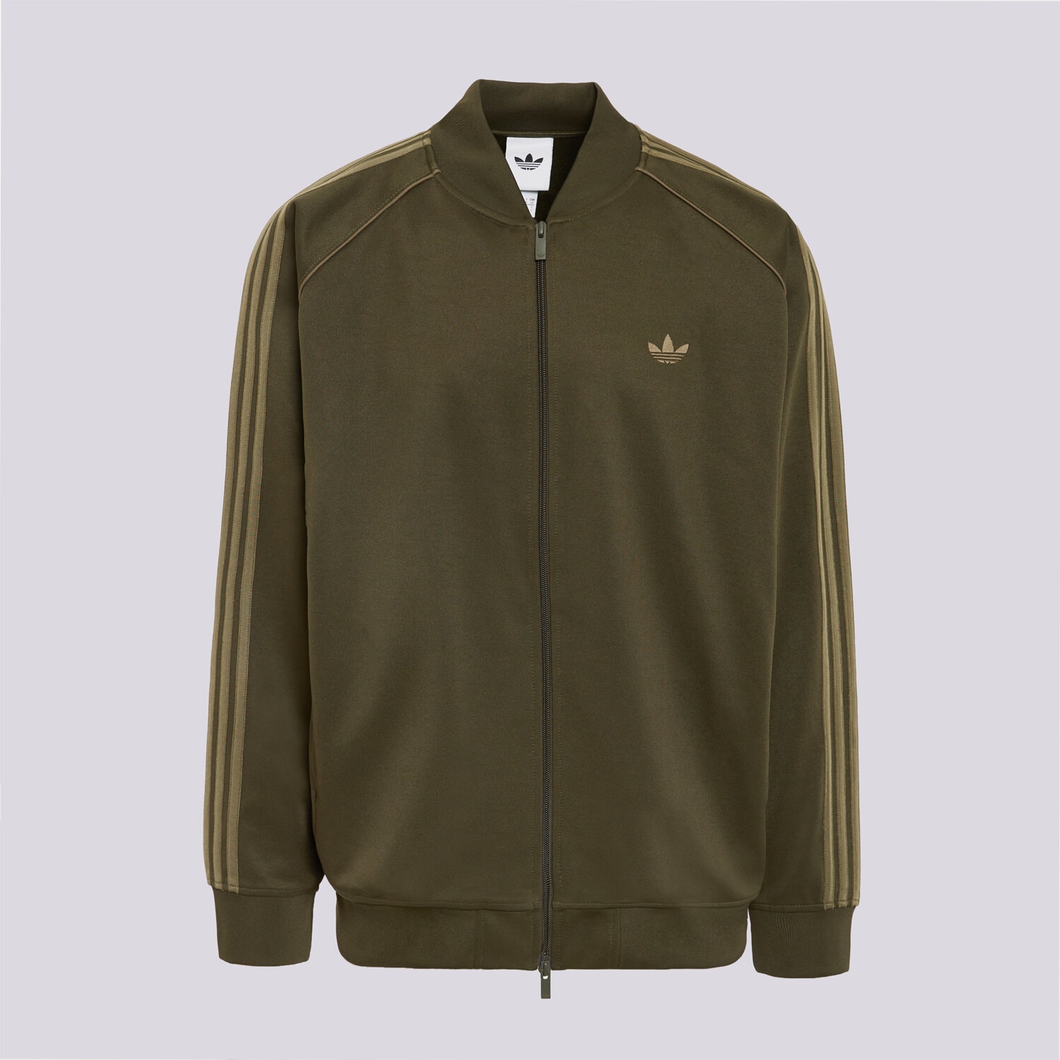 Bluza męska ADIDAS BLUZA ROZPINANA SST TT KS4958 KHAKI