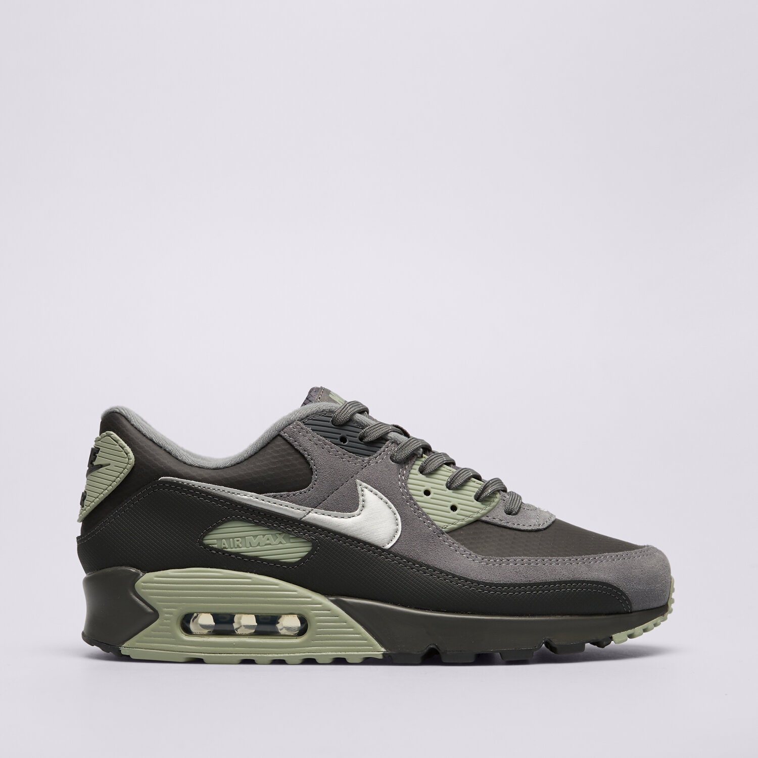 Buty sneakersy męskie NIKE AIR MAX 90 IX7726-068 SZARY