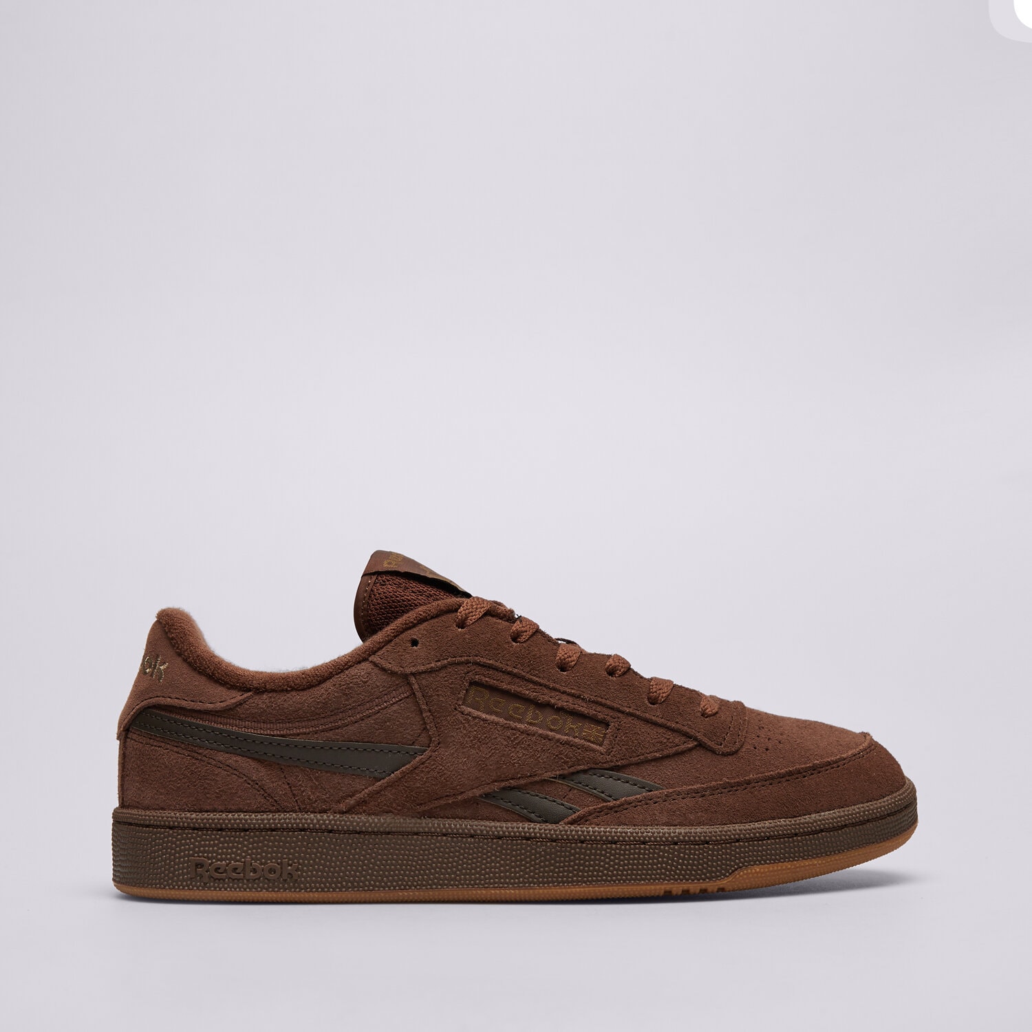 Buty sneakersy męskie REEBOK CLUB C REVENGE 100278999 BRĄZOWY