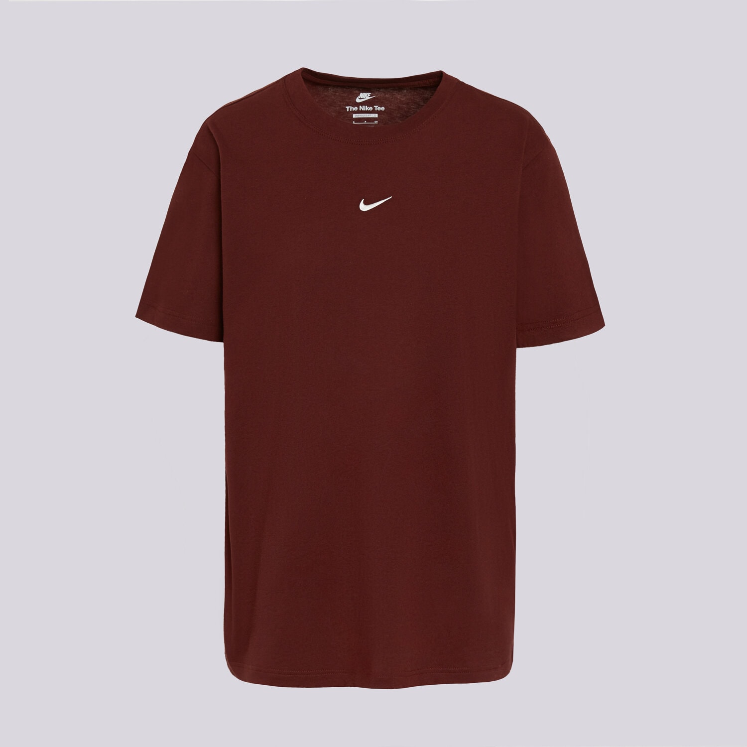 Koszulka, t-shirt damski NIKE T-SHIRT W NSW CLASSIC SS TEE IH7601-658 BORDOWY