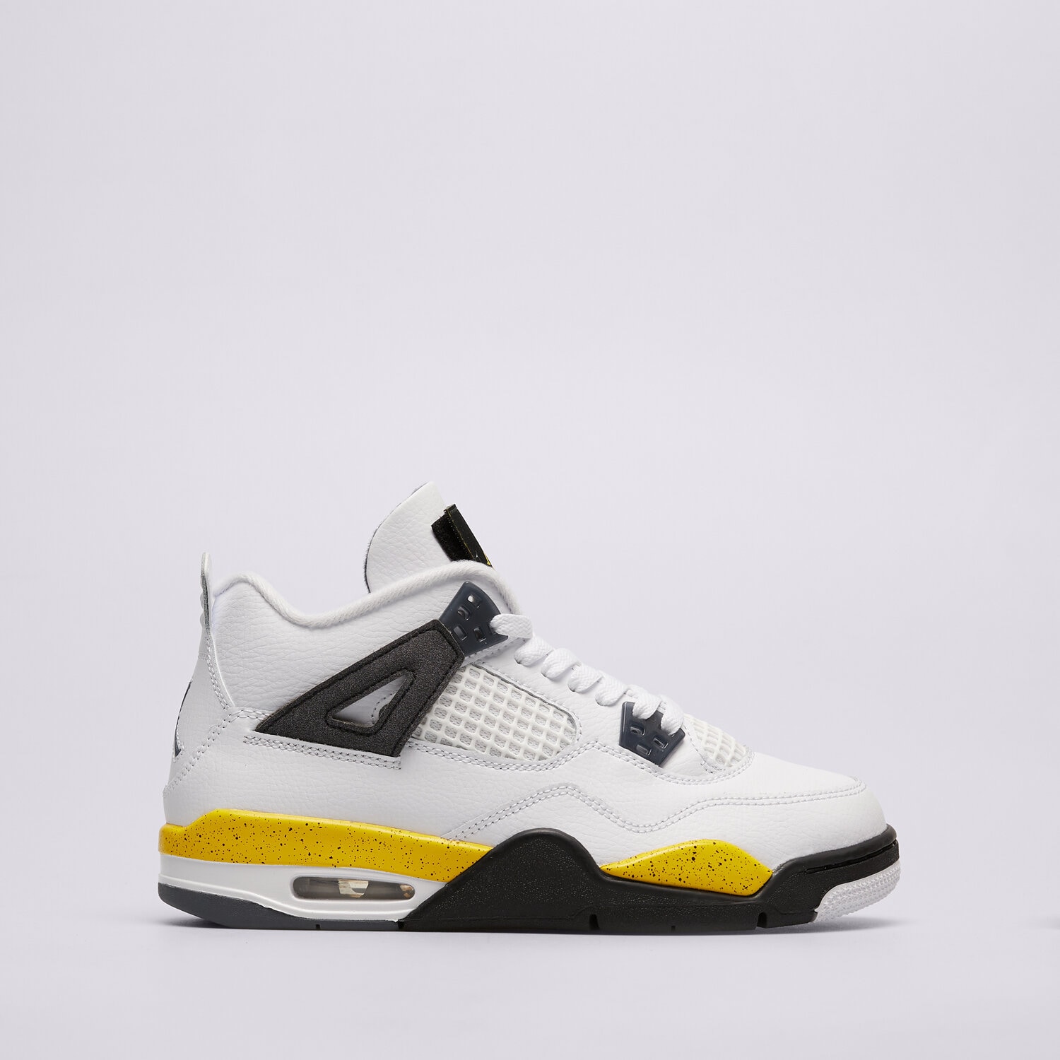 Buty sneakersy dla dzieci JORDAN AIR 4 RETRO 408452-102 BIAŁY