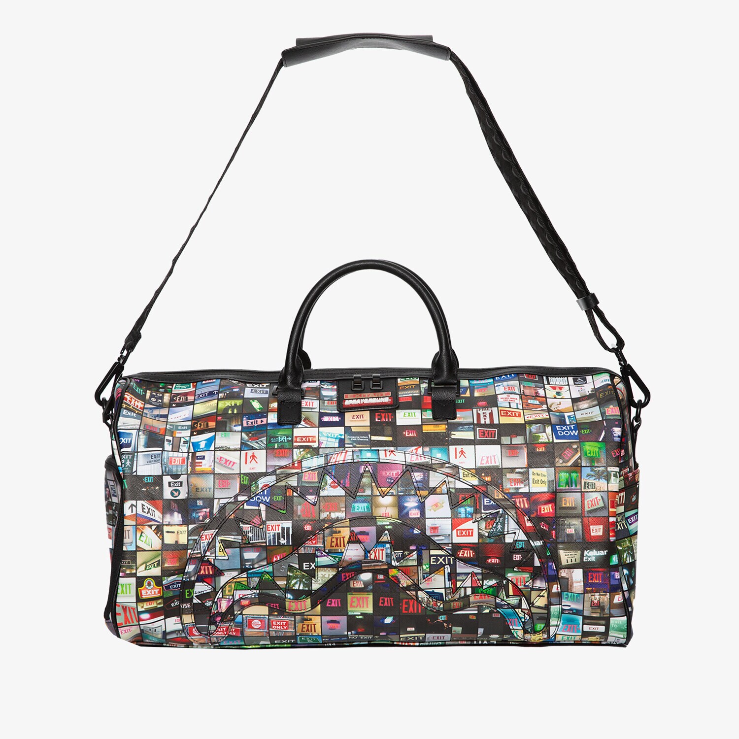 Torba sportowa damska na ramię SPRAYGROUND TORBA EXIT SIGN 910D4786NSZ MULTICOLOR