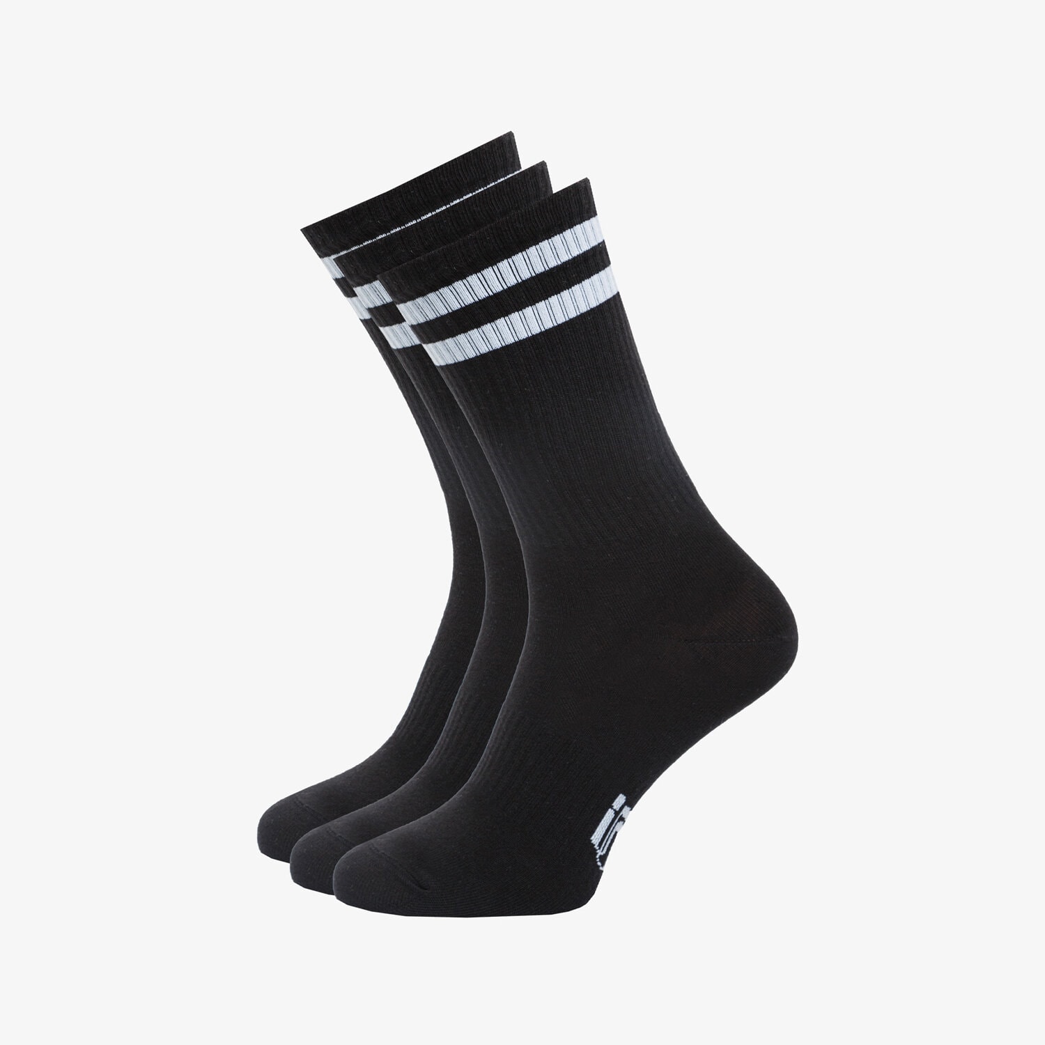 Skarpetki sportowe damskie SIZEER SKARPETY WYSOKIE 3PPK BLACK SISK5901 CZARNY
