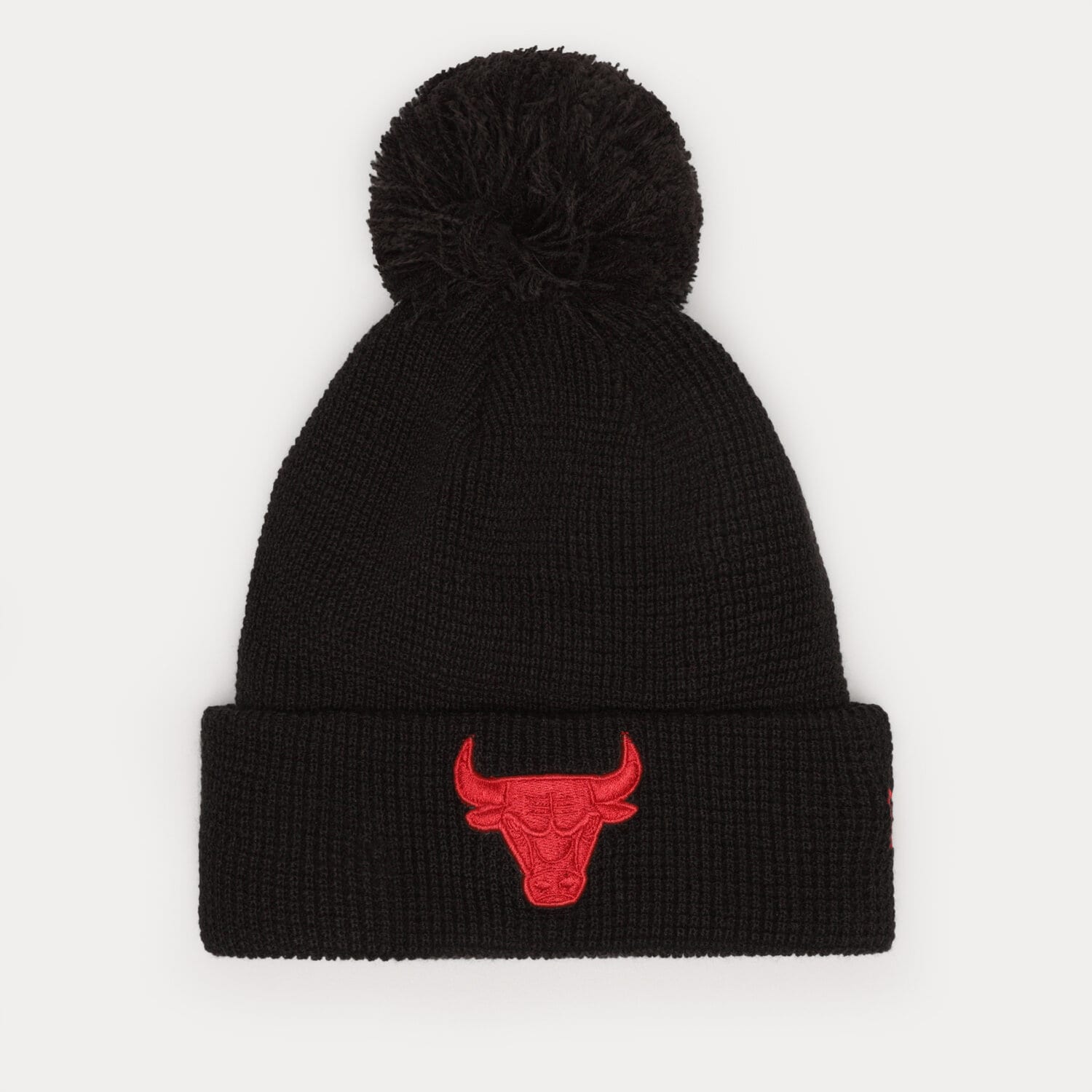 Czapka zimowa męska NEW ERA CZAPKA POP BOBBLE BEANIE BULLS CHICAGO BULLS BLK 60285007 CZARNY