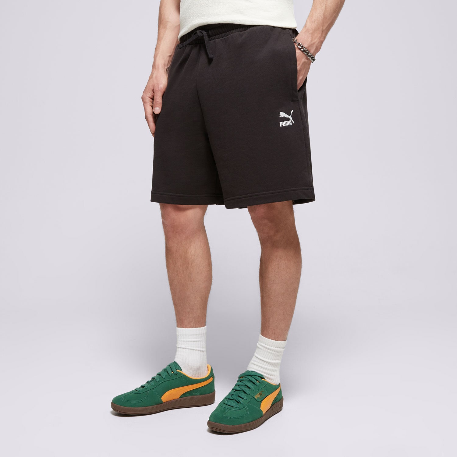 Krótkie spodenki, szorty męskie PUMA SZORTY BETTER CLASSICS RELAXED SHORTS 62424901 CZARNY
