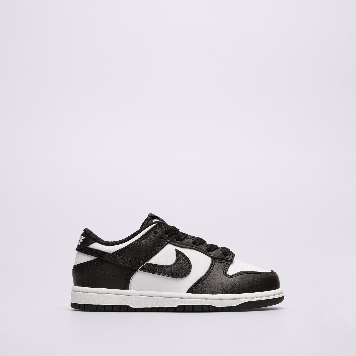Buty sneakersy dla dzieci NIKE DUNK LOW  CW1588-100 CZARNY