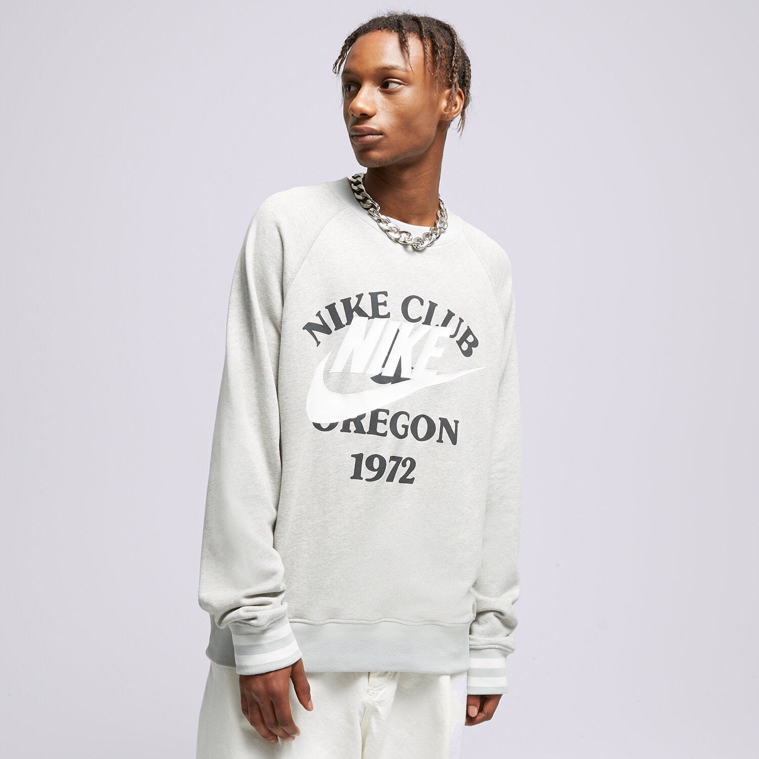 Bluza męska NIKE BLUZA DD6165 DD6165-050 SZARY