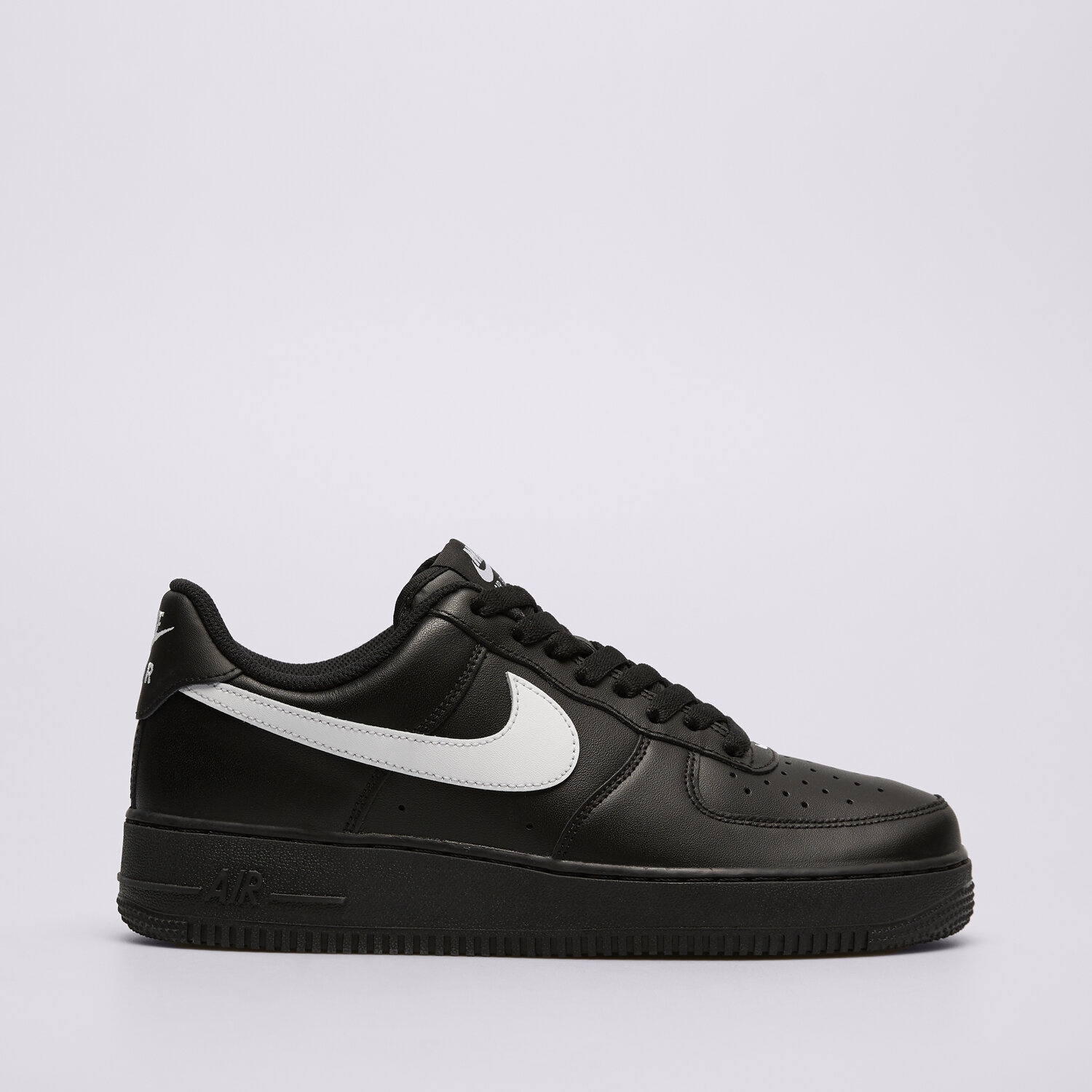 Buty sneakersy męskie NIKE AIR FORCE 1 '07 FZ0627-010 CZARNY