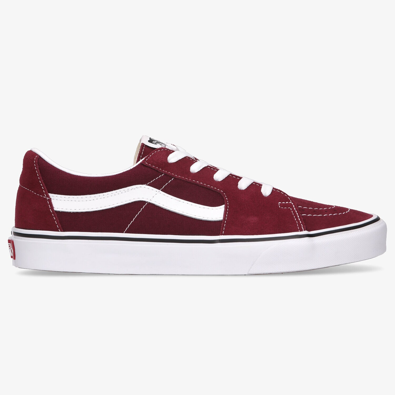 Buty sneakersy męskie VANS SK8-LOW VN0A4UUK5U71 BORDOWY