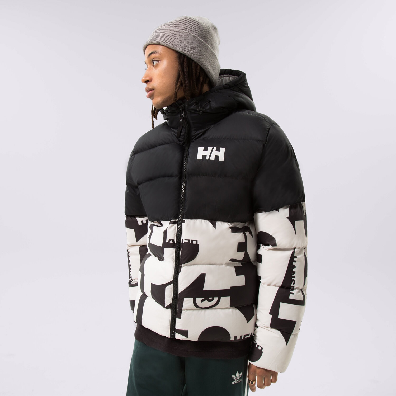Kurtka zimowa męska HELLY HANSEN KURTKA ZIMOWA ACTIVE PUFFY JACKET 53523823 CZARNY