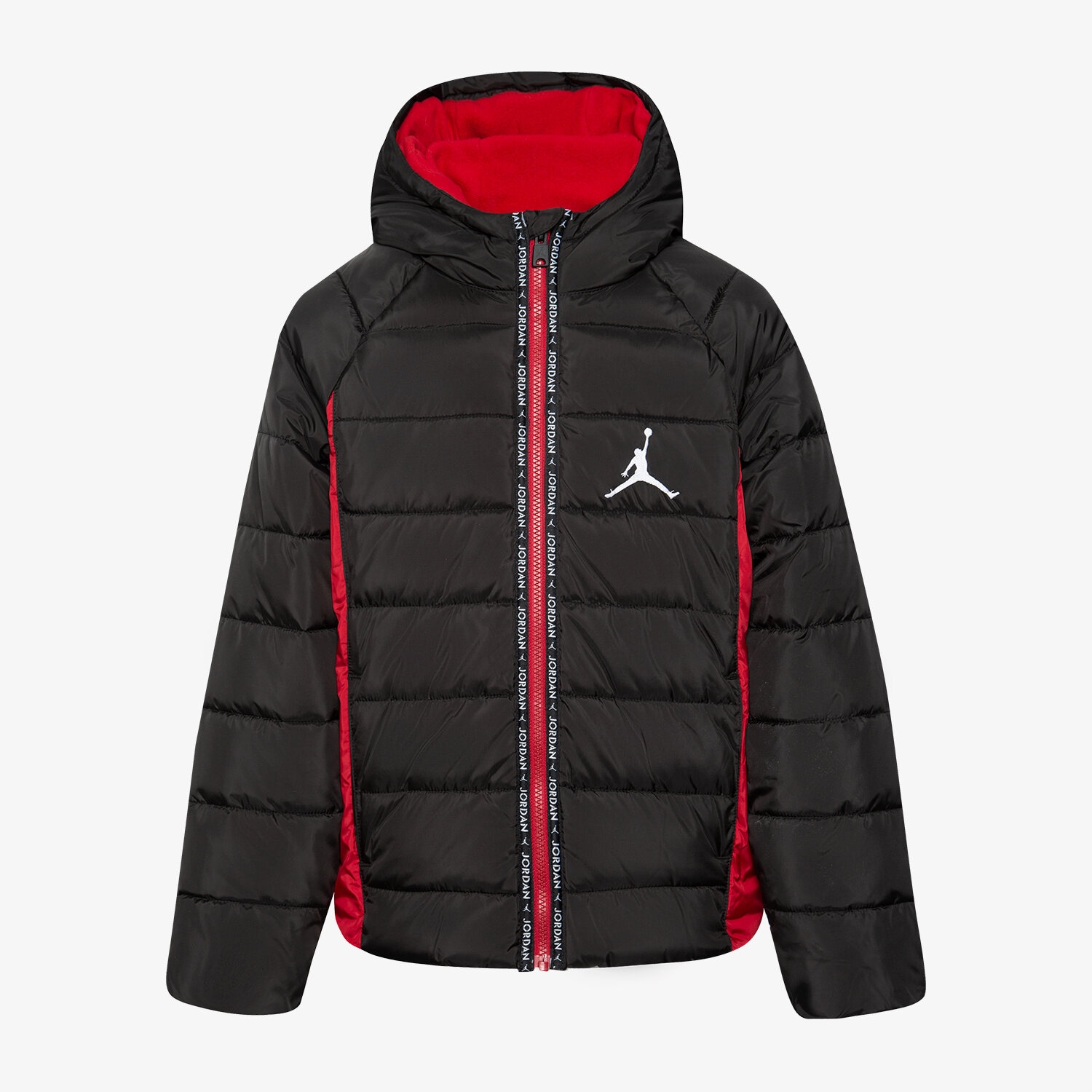 Dziecięca kurtka przejściowa (wiosenna/jesienna) JORDAN KURTKA ZIMOWA FAUX DOWN JACKET BOY 95B667-023 CZARNY