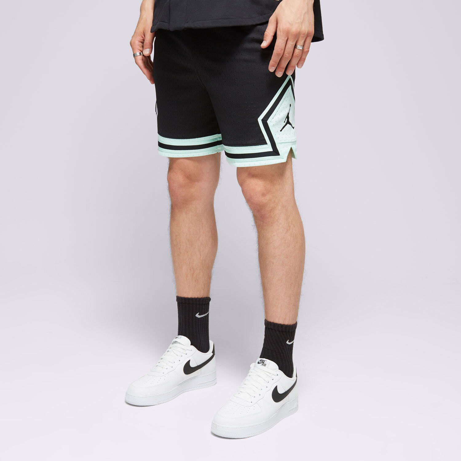 Krótkie spodenki, szorty męskie JORDAN SZORTY JORDAN DRI-FIT SPORT DX1487-015 CZARNY