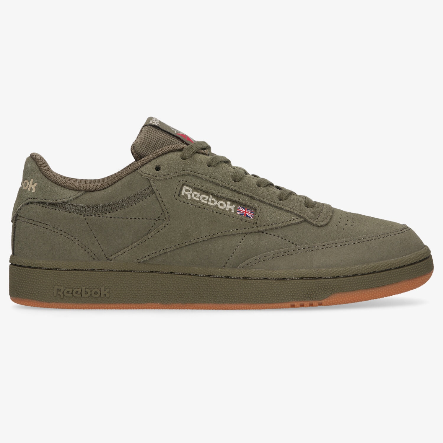 Buty sneakersy męskie REEBOK CLUB C 85 G57636 ZIELONY