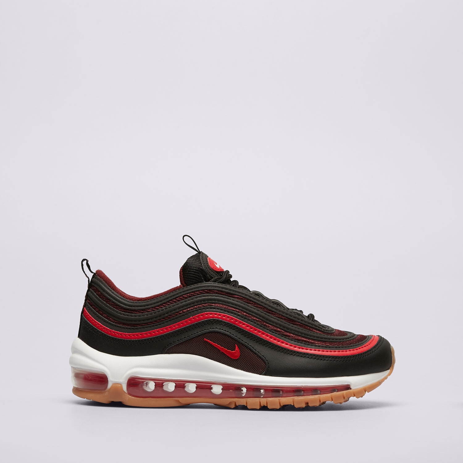 Buty sneakersy dla dzieci NIKE AIR MAX 97 921522-034 BORDOWY