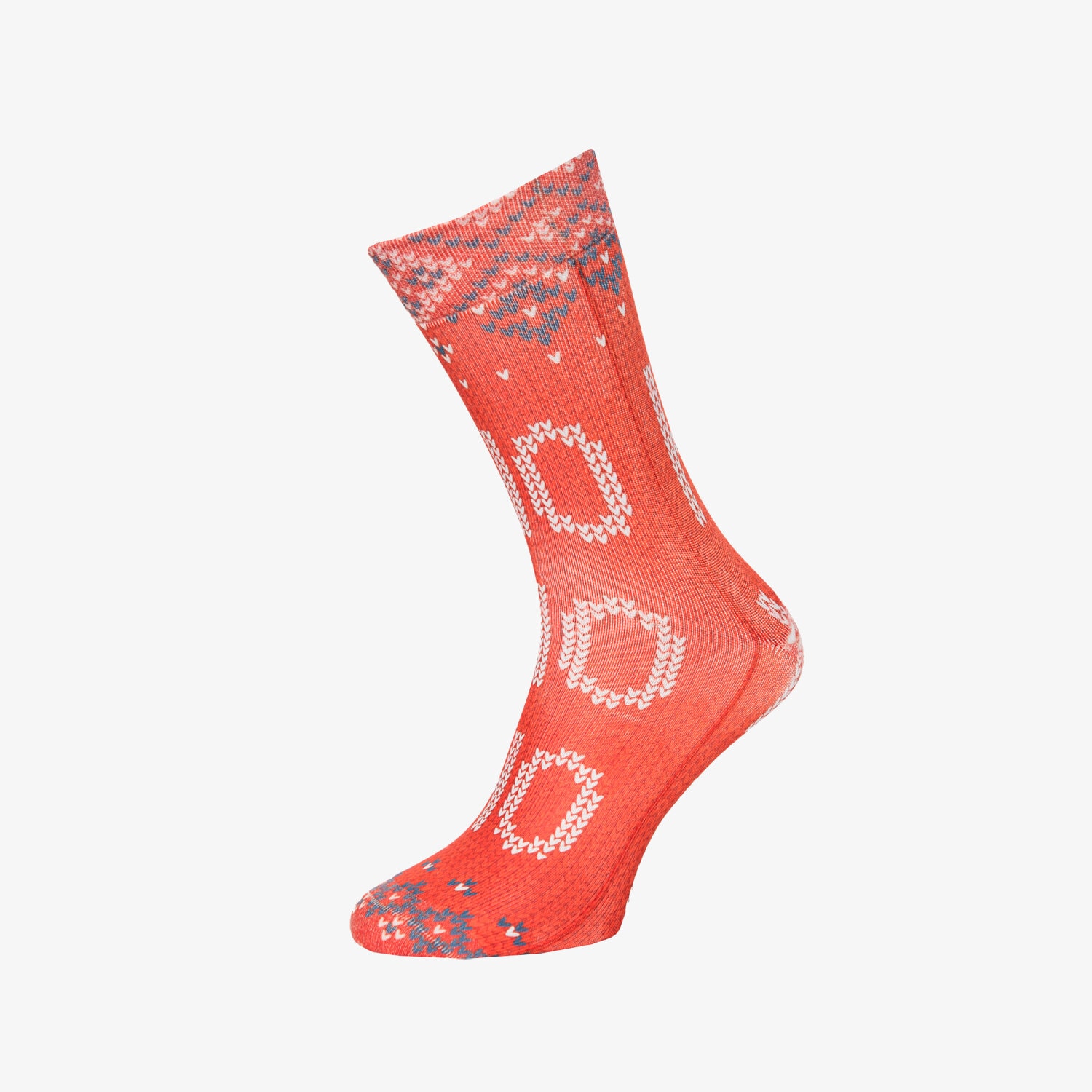 Skarpetki sportowe damskie WIGGLESTEPS SKARPETY HO-HO-HO ETHNIC 2010-03226-100 CZERWONY