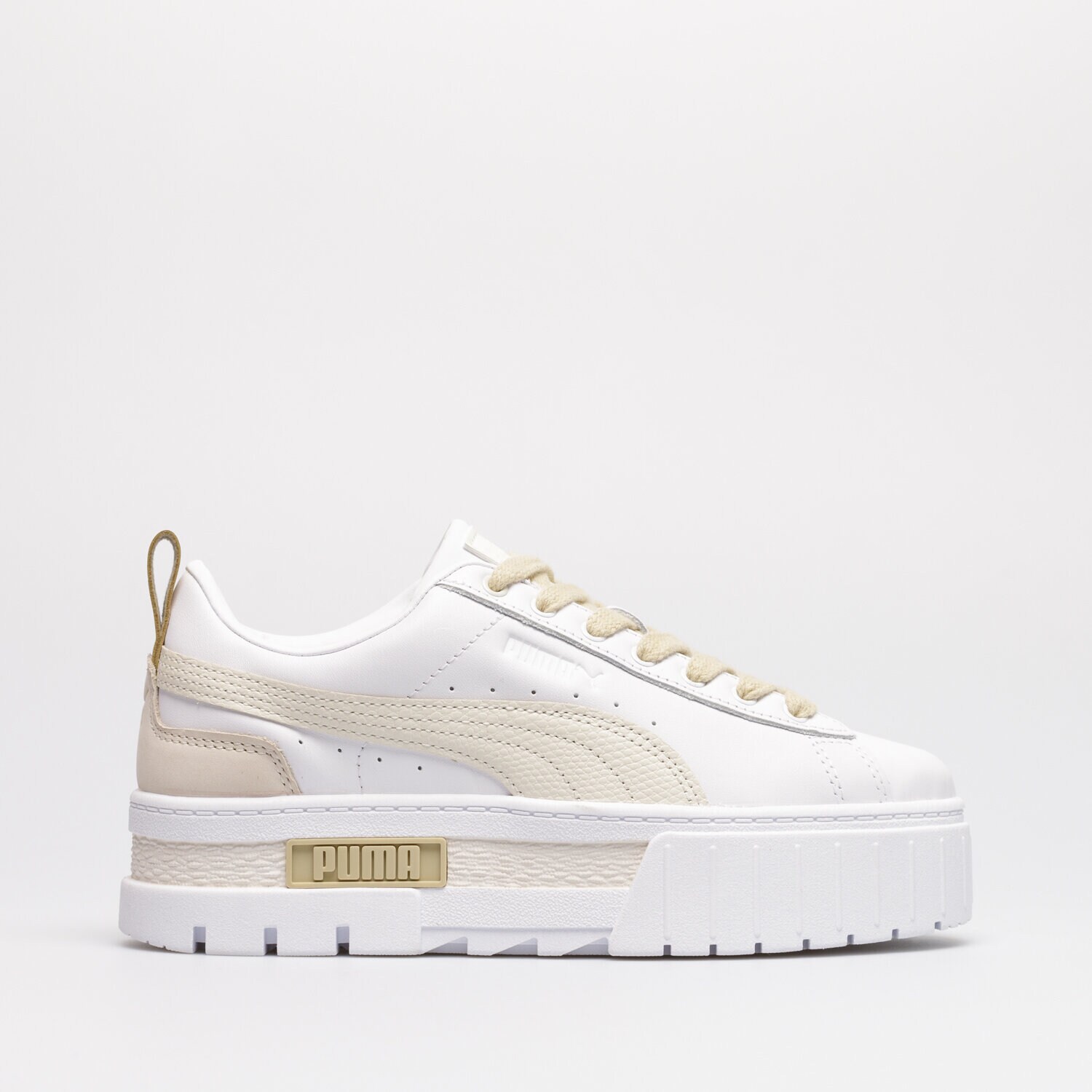 Buty sneakersy damskie PUMA MAYZE LUXE WNS 38399506 BIAŁY