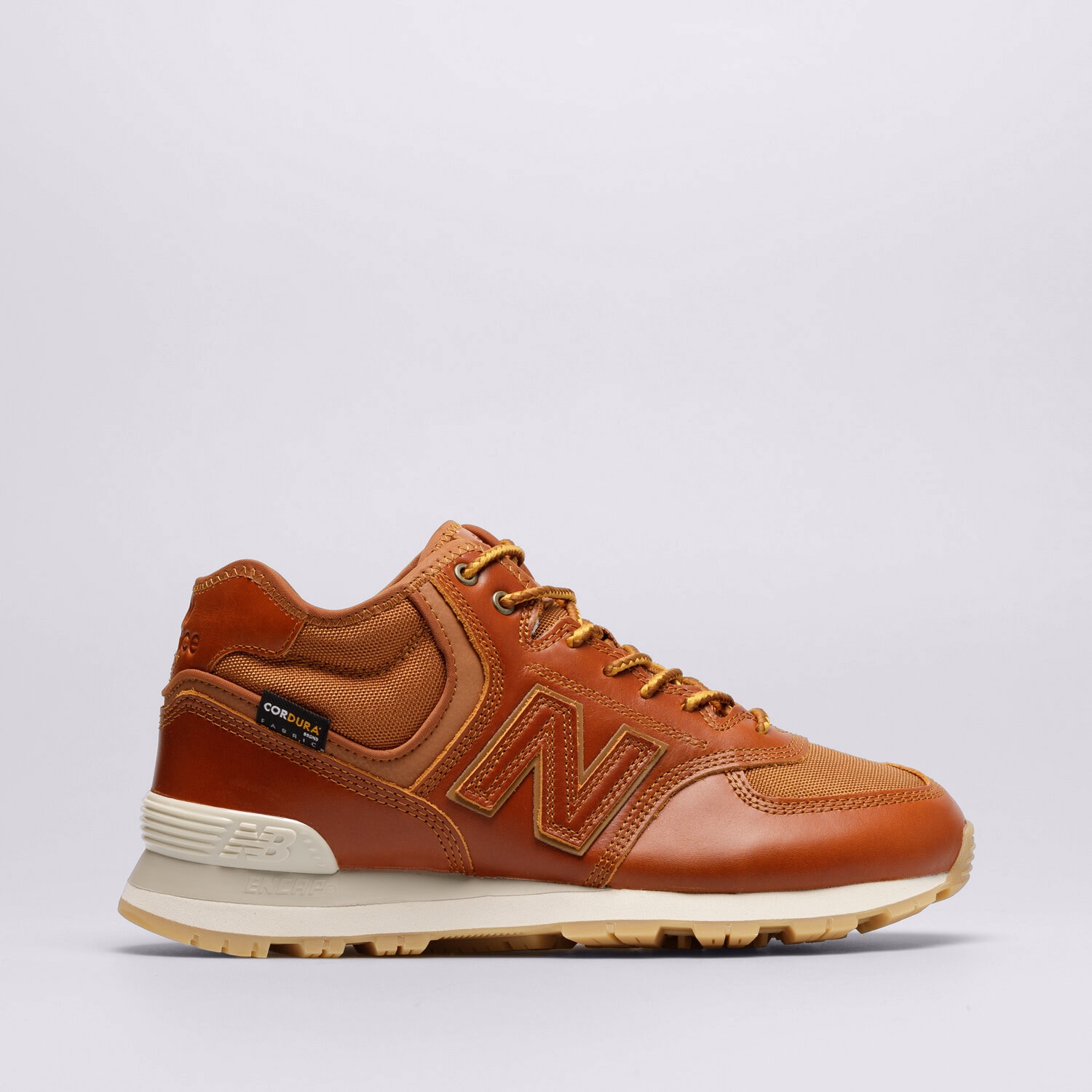 Buty zimowe sportowe męskie NEW BALANCE 574  U574HBB BRĄZOWY