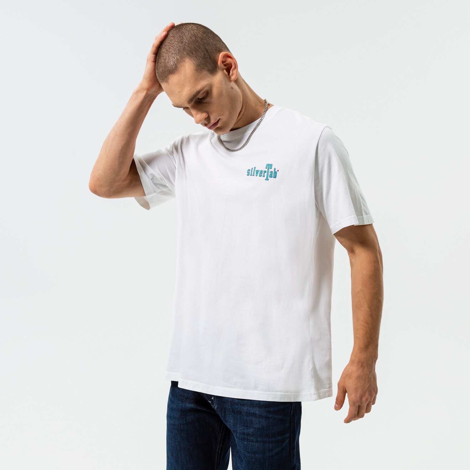 Koszulka, t-shirt sportowy męski LEVI'S T-SHIRT SS RELAXED FIT TEE 16143-0615 BIAŁY