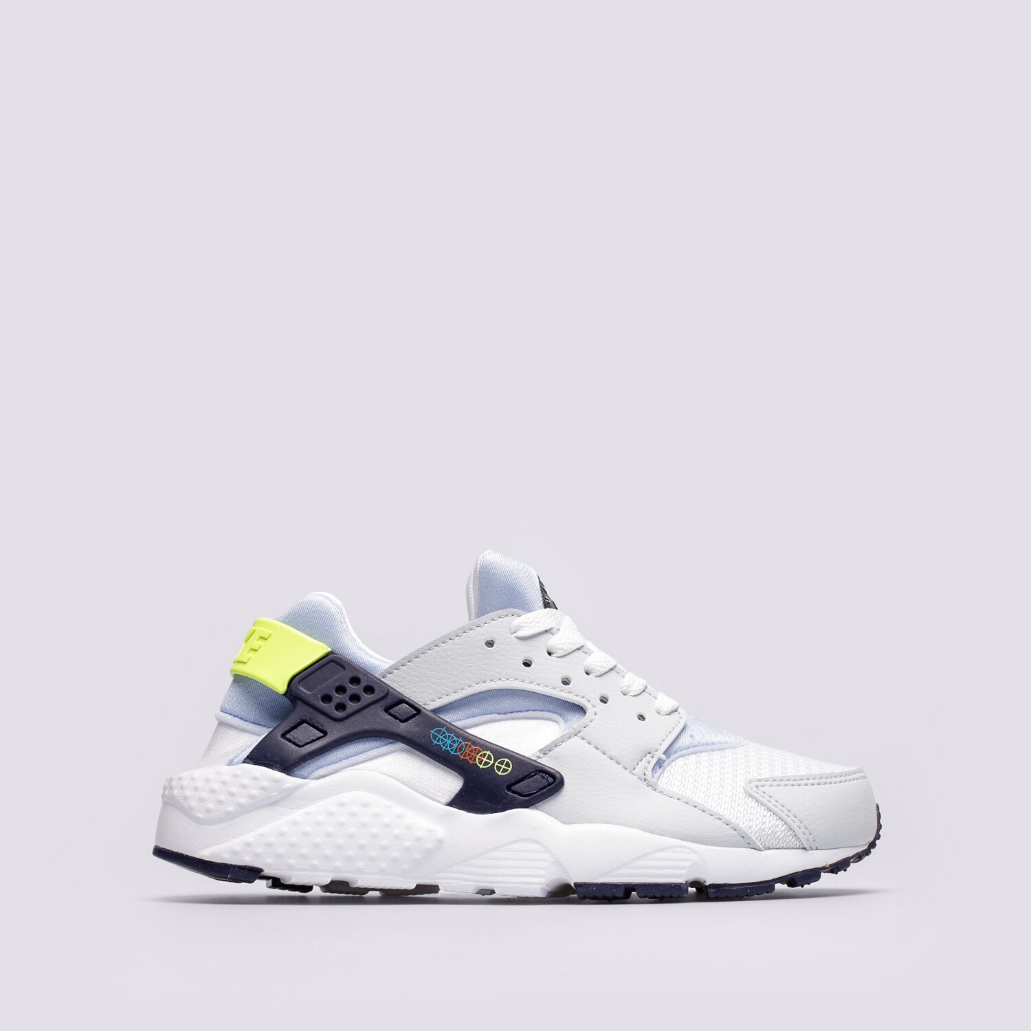 Buty sneakersy dla dzieci NIKE HUARACHE RUN GS DV3479-100 BIAŁY