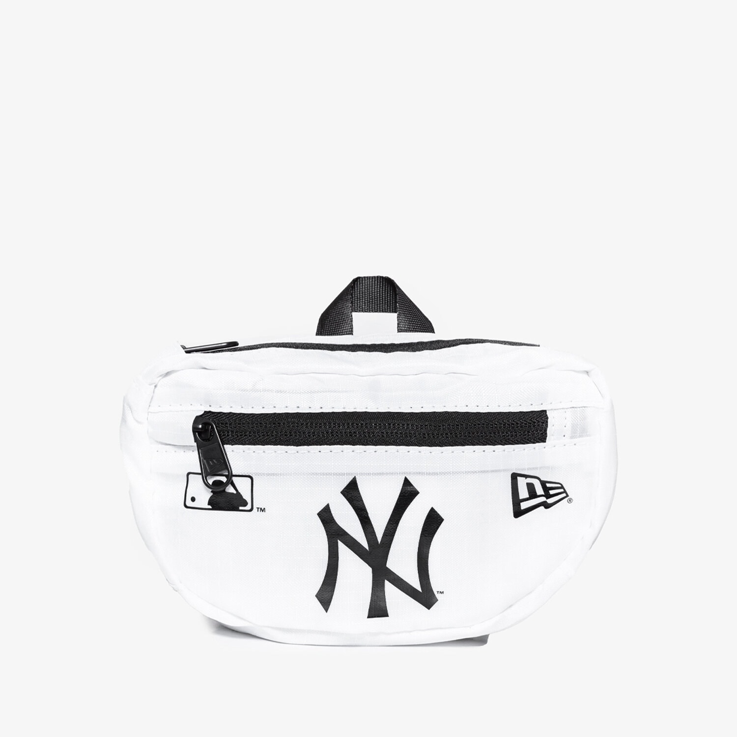 Saszetki nerki damskie NEW ERA TORBA MLB MICRO WAIST BAG NYY WHT NEW YORK YANKEES W 60240079 BIAŁY