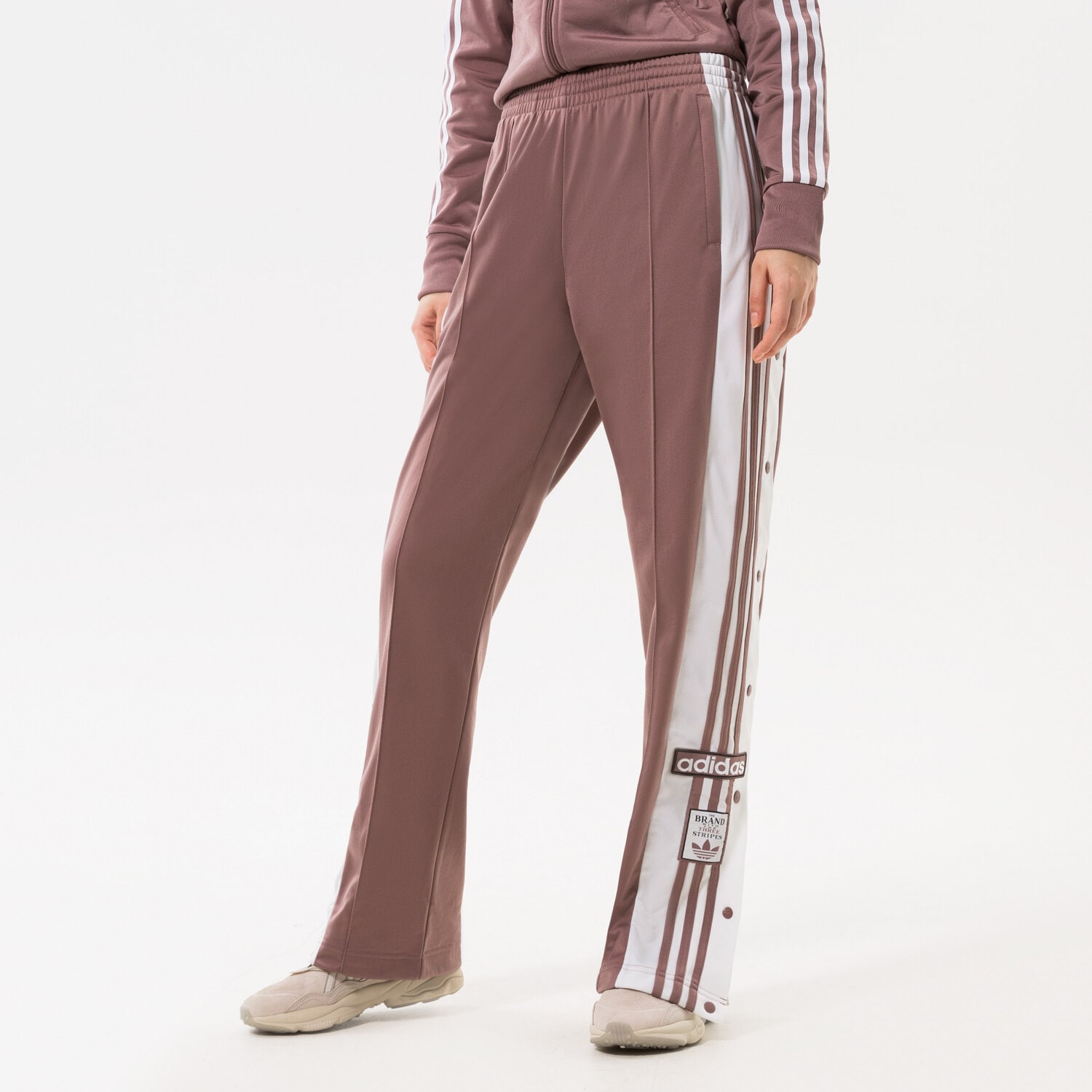 Spodnie sportowe damskie ADIDAS SPODNIE ADIBREAK TP HN5888 FIOLETOWY
