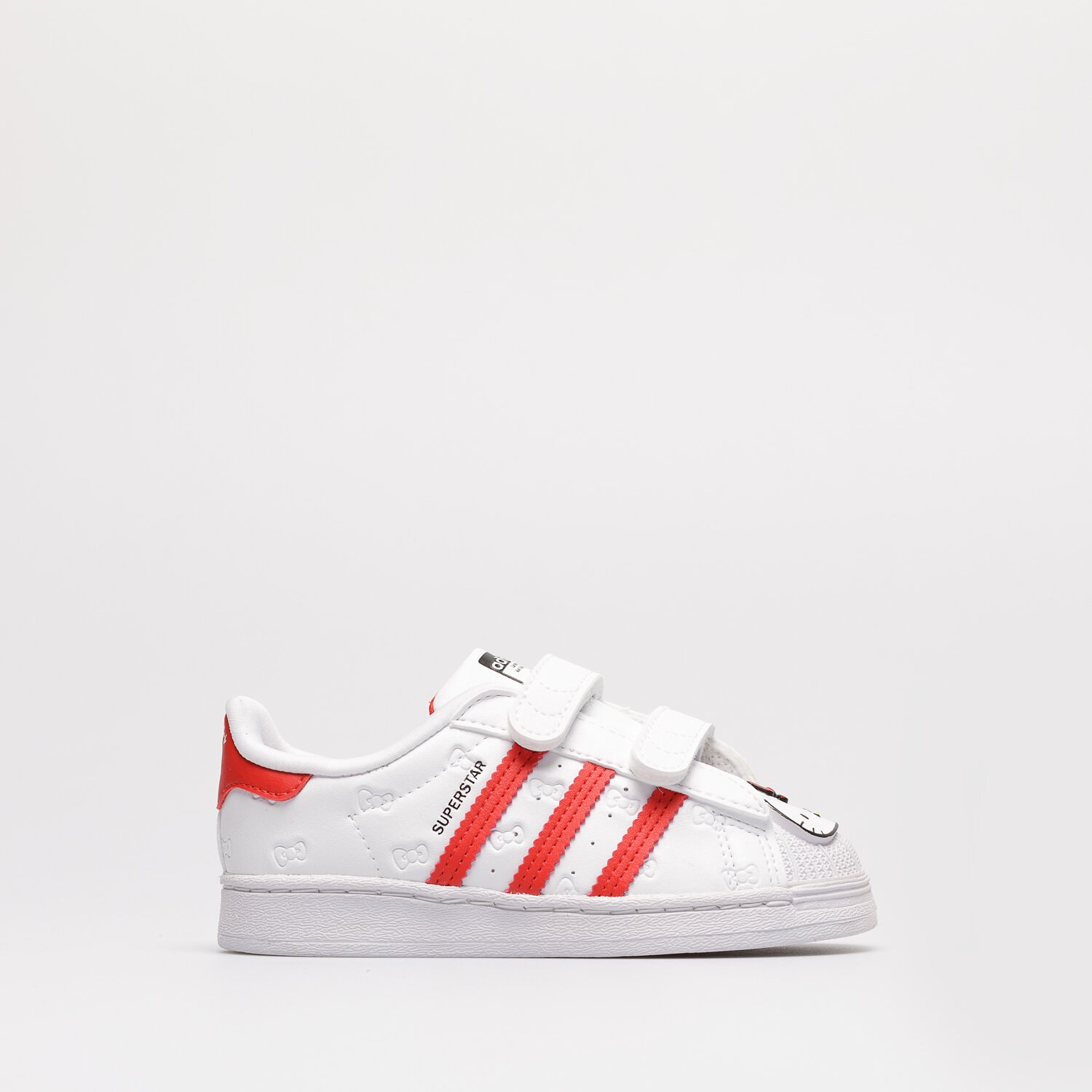 Buty sneakersy dla dzieci ADIDAS SUPERSTAR CF I GV8863 BIAŁY